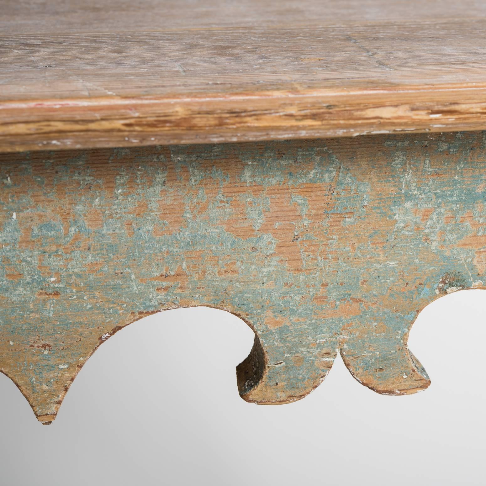 Swedish Rococo Period Console Table, circa 1760 In Good Condition In New Preston, CT