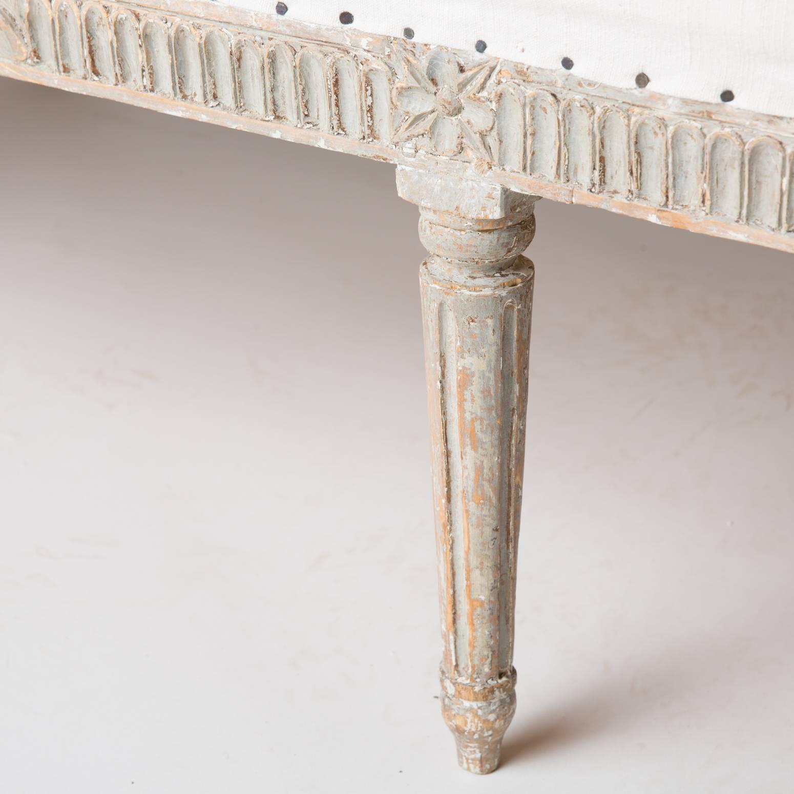 18th Century Swedish Gustavian Period Settee from Lindome, circa 1780