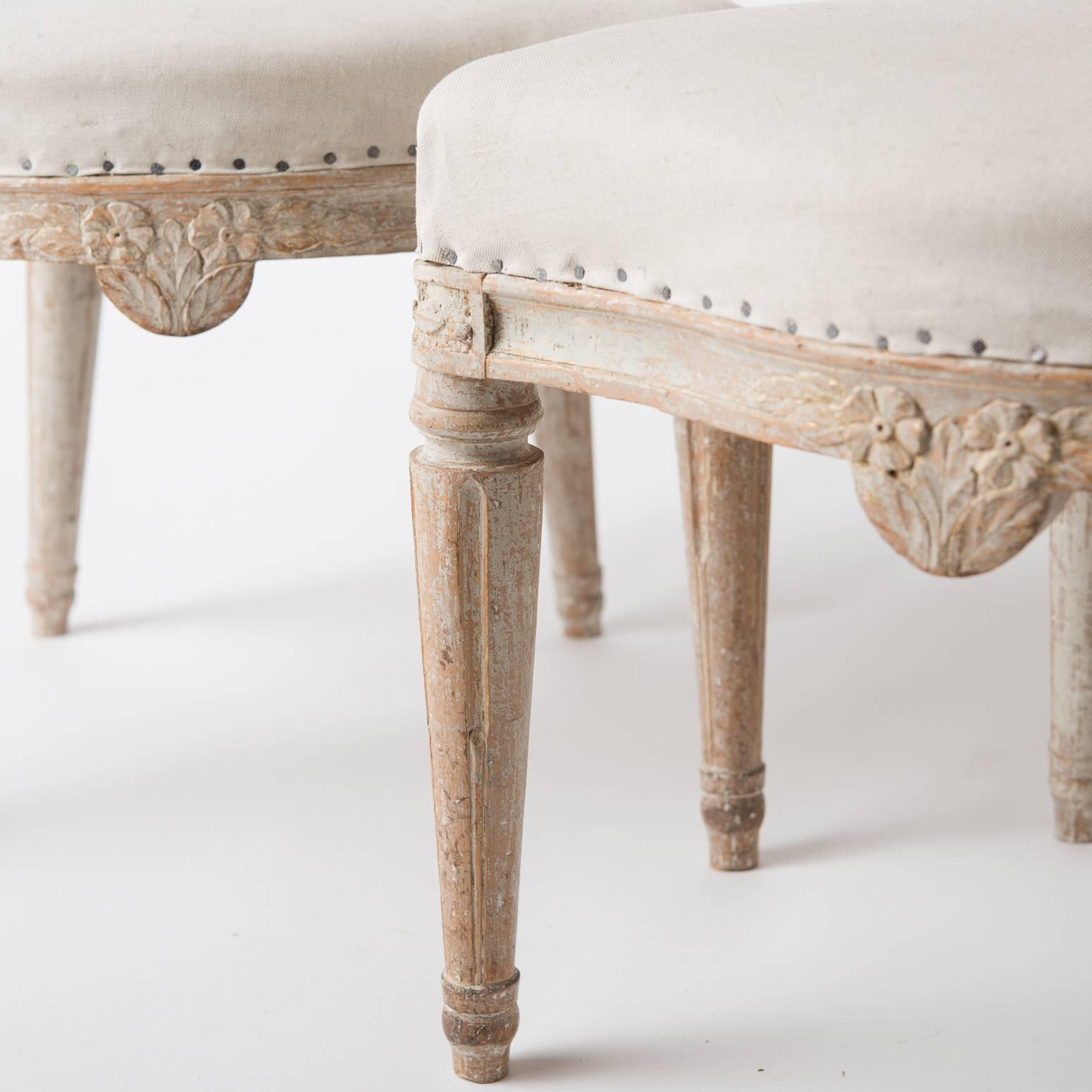 Pair of Gustavian Period Signed Stockholm Side Chairs, circa 1780 In Excellent Condition In New Preston, CT