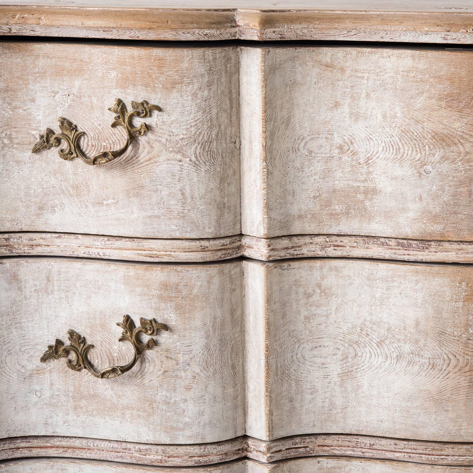 Swedish Baroque Period Chest of Drawers in Two Parts, circa 1760 2