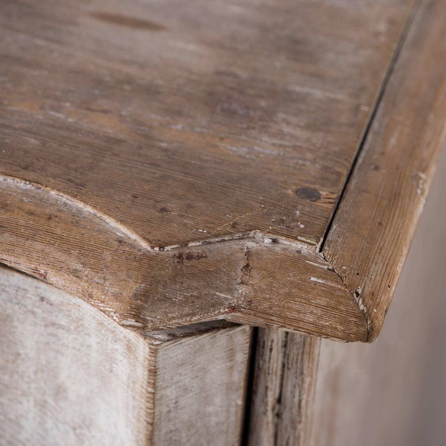 Swedish Baroque Period Chest of Drawers in Two Parts, circa 1760 3