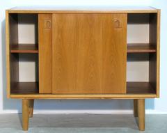 Pair of Danish Modernist Oak Cabinets