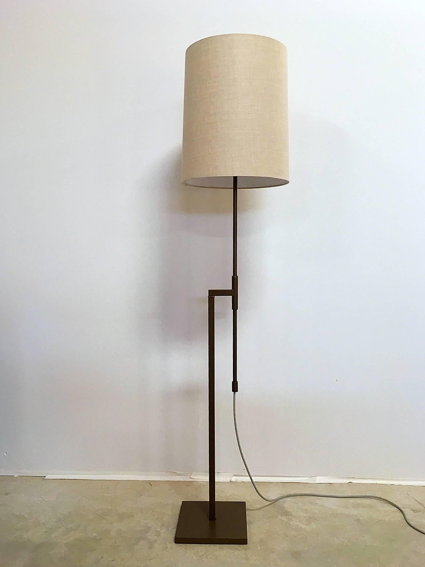 American Modernist Adjustable Floor lamp by Laurel For Sale