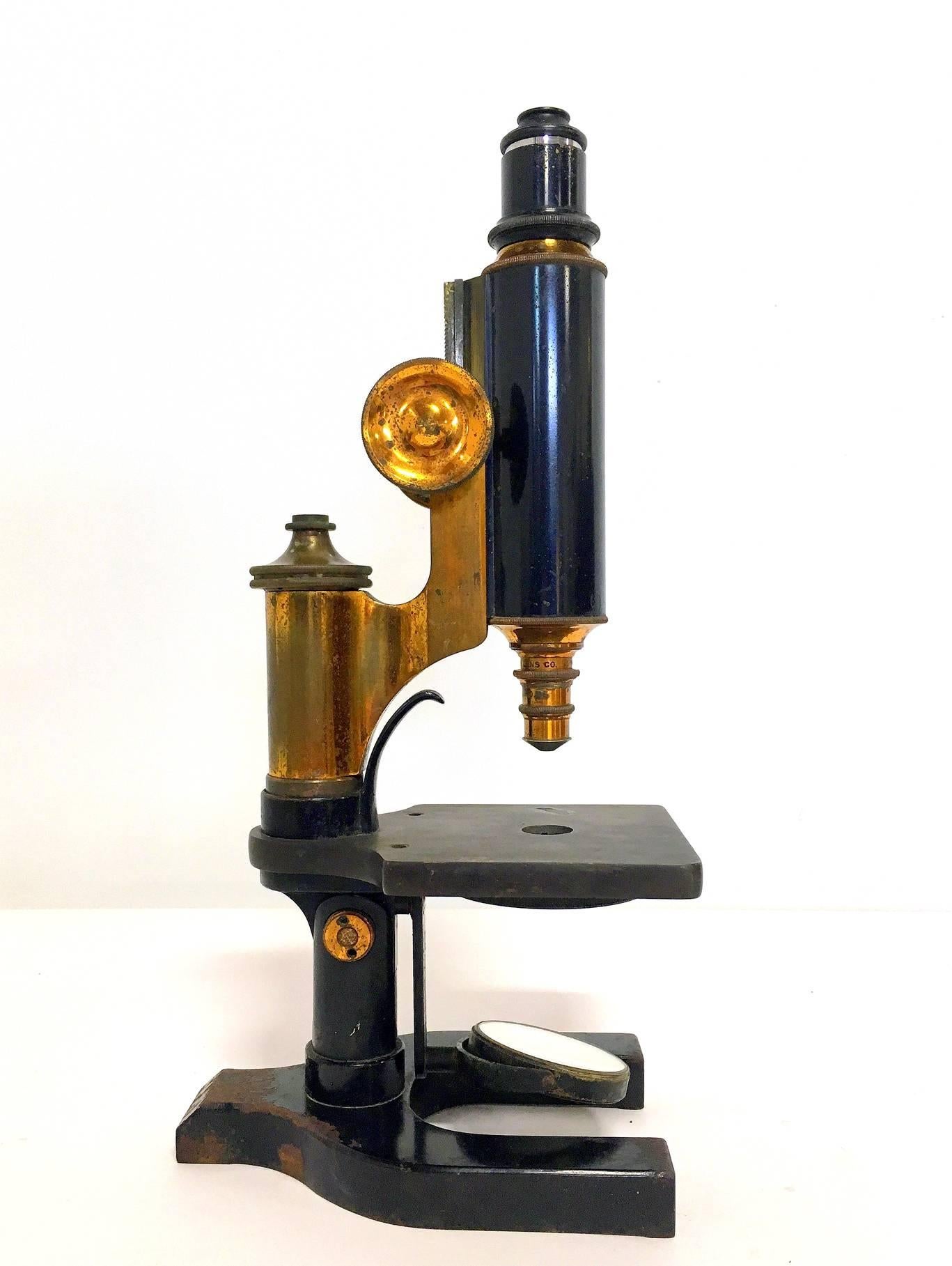 antique spencer microscope