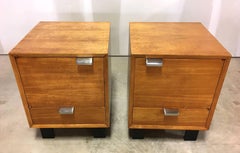 Pair of George Nelson Primavera Bedside Cabinets
