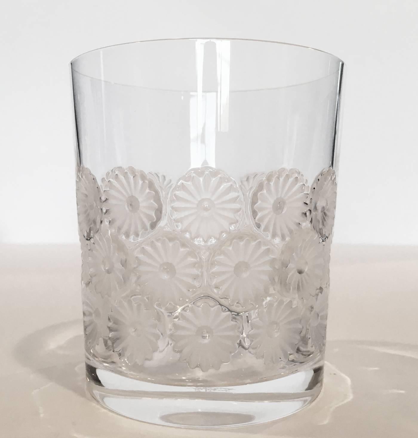 Mid-20th Century Lalique 'Napsbury' Cocktail Glass, Pair For Sale