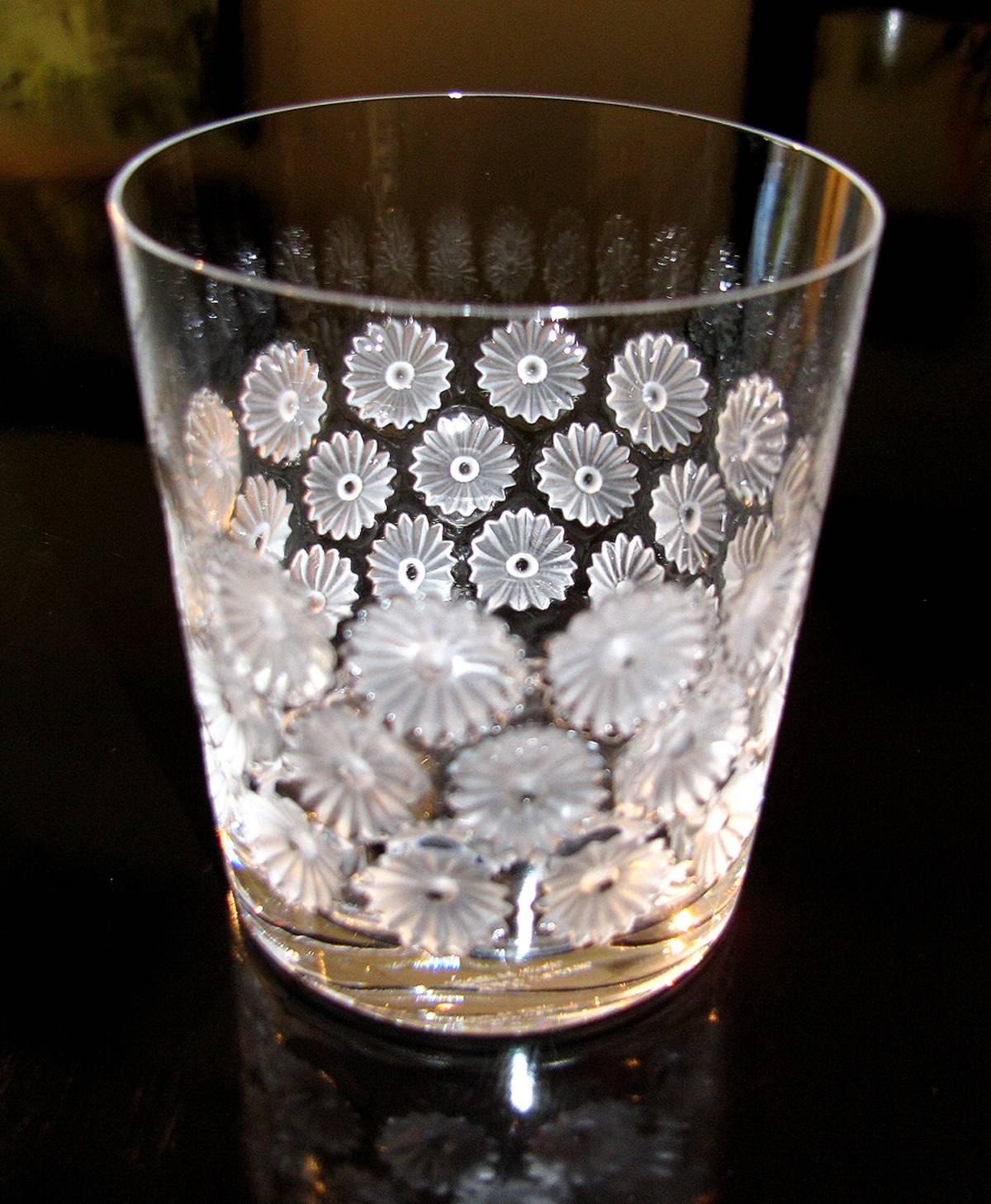 Lalique 'Napsbury' Cocktail Glass, Pair For Sale 1