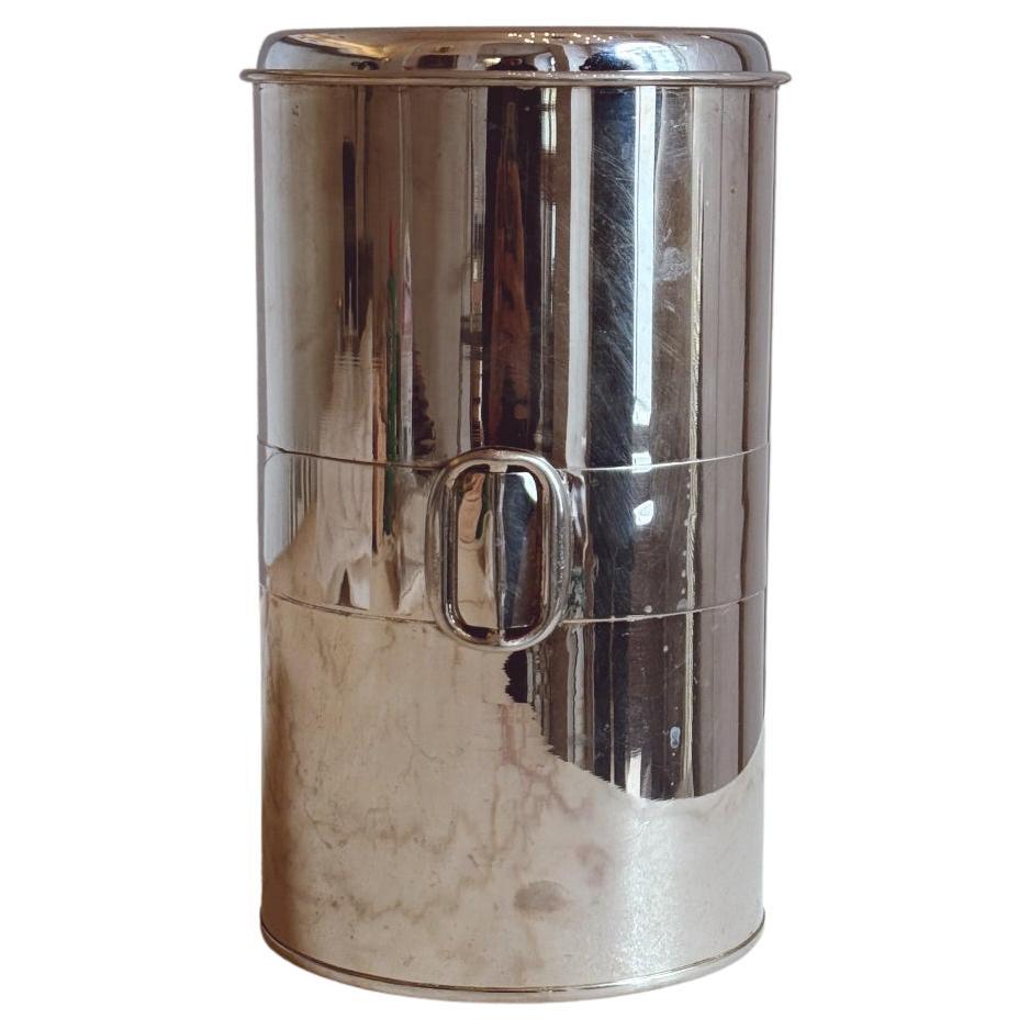 1960s Italian Wine Cooler with Belt Motif