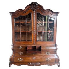 18th Century Mahogany Dutch Cabinet