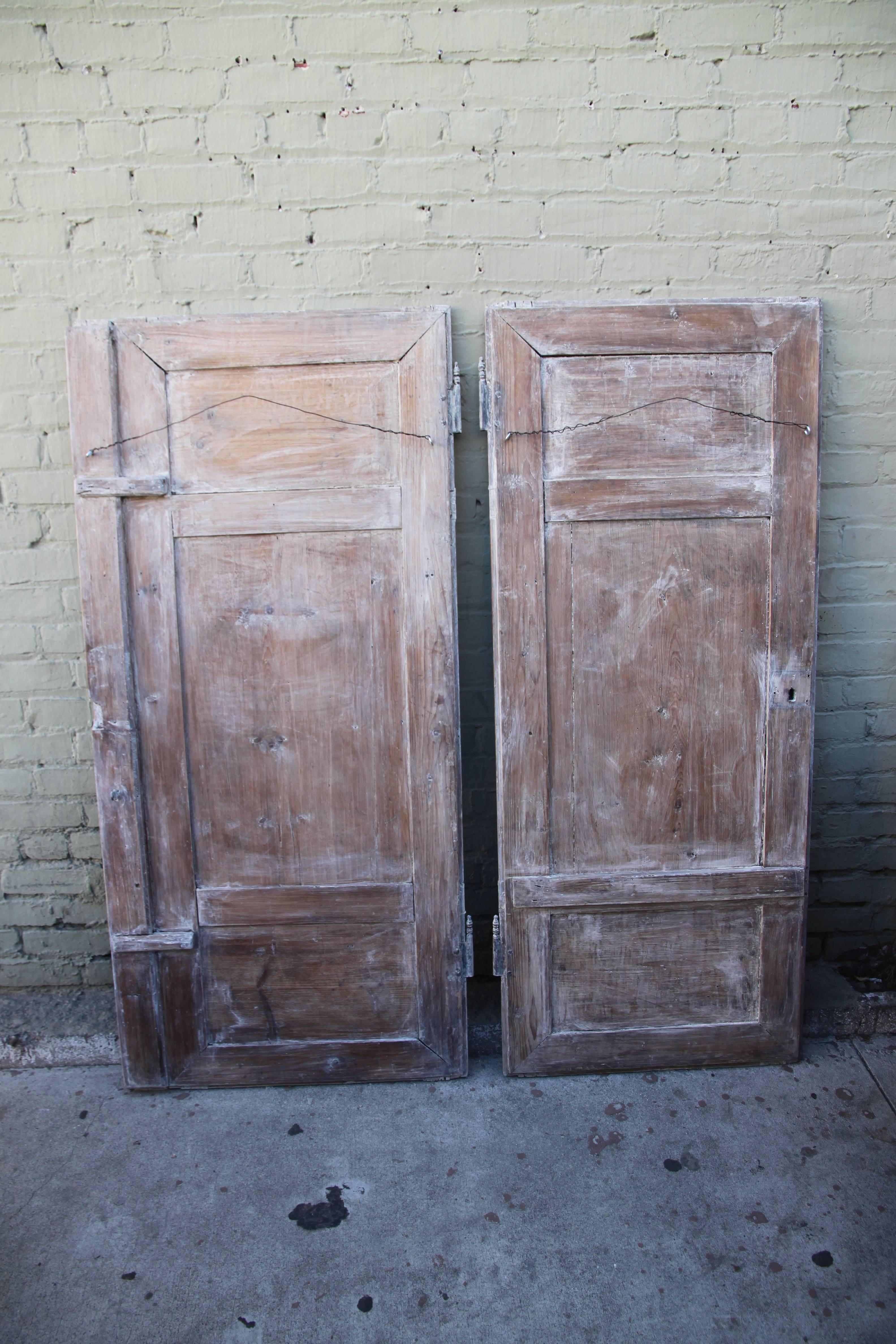 Pair of French Painted Cornucopia Panels 1