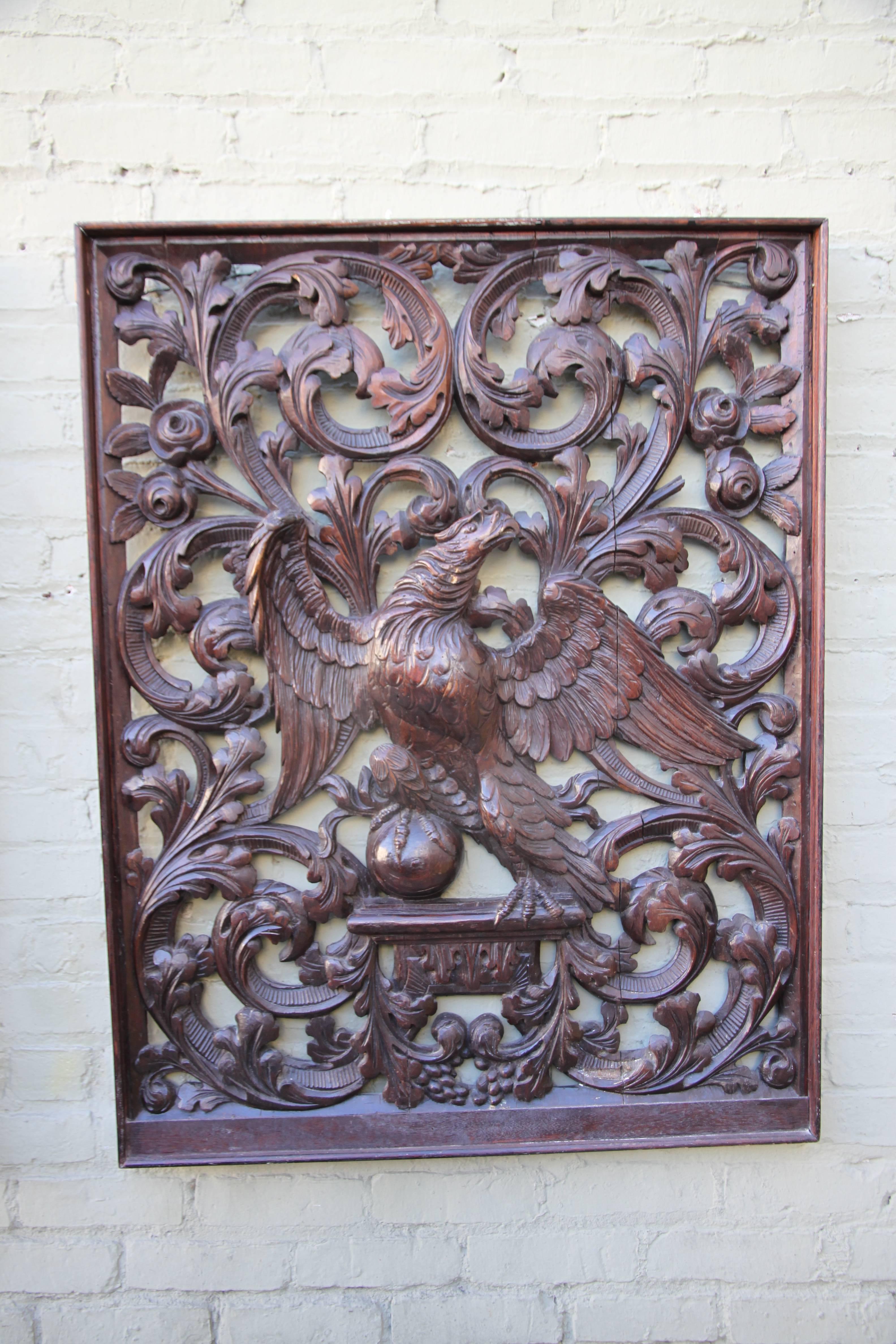 American Classical Pair of 19th Century American Panels