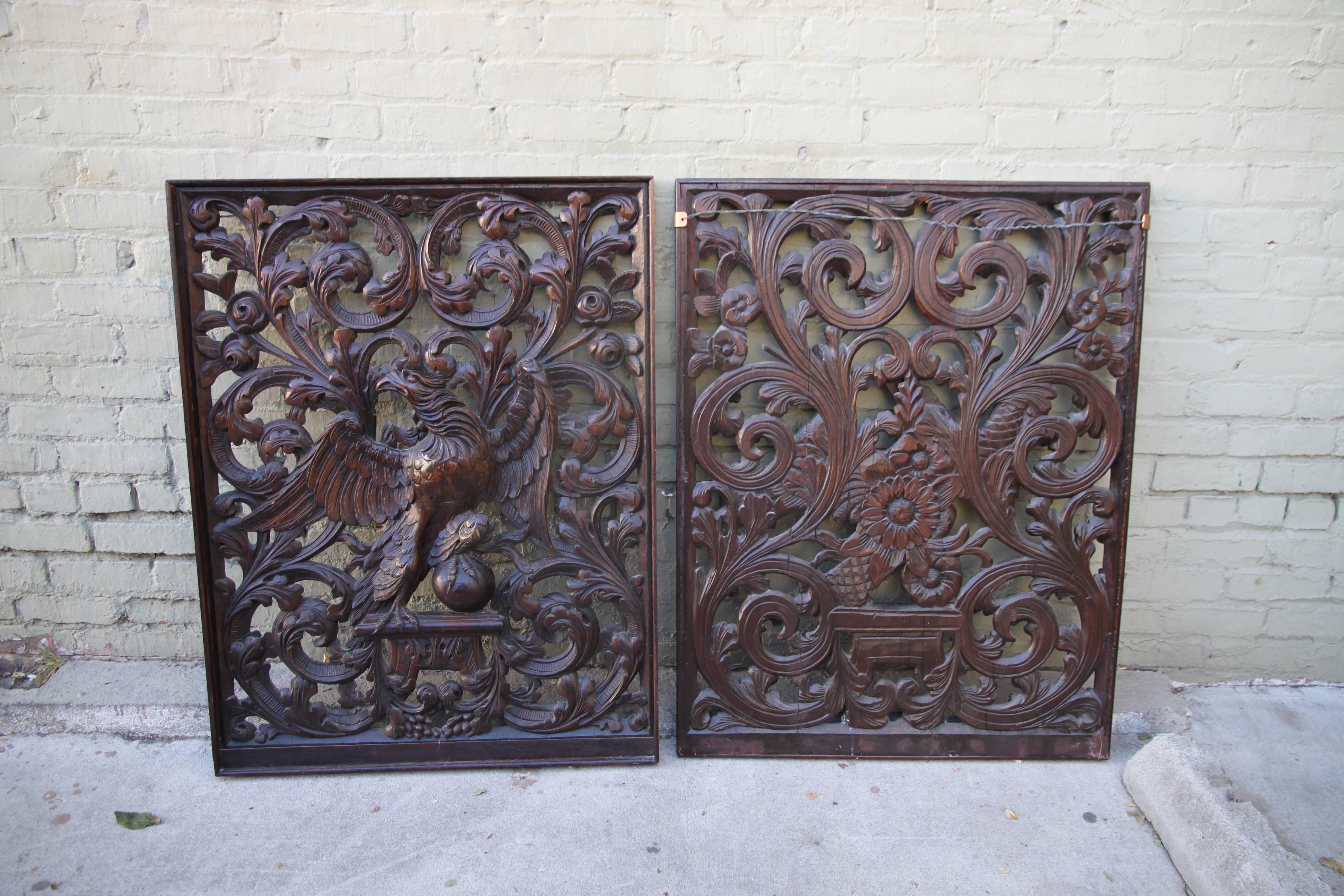 Pair of 19th Century American Panels 2