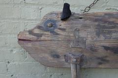 Rustic Folk Art Pig