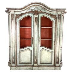 Armoire peinte de style provincial français, années 1930