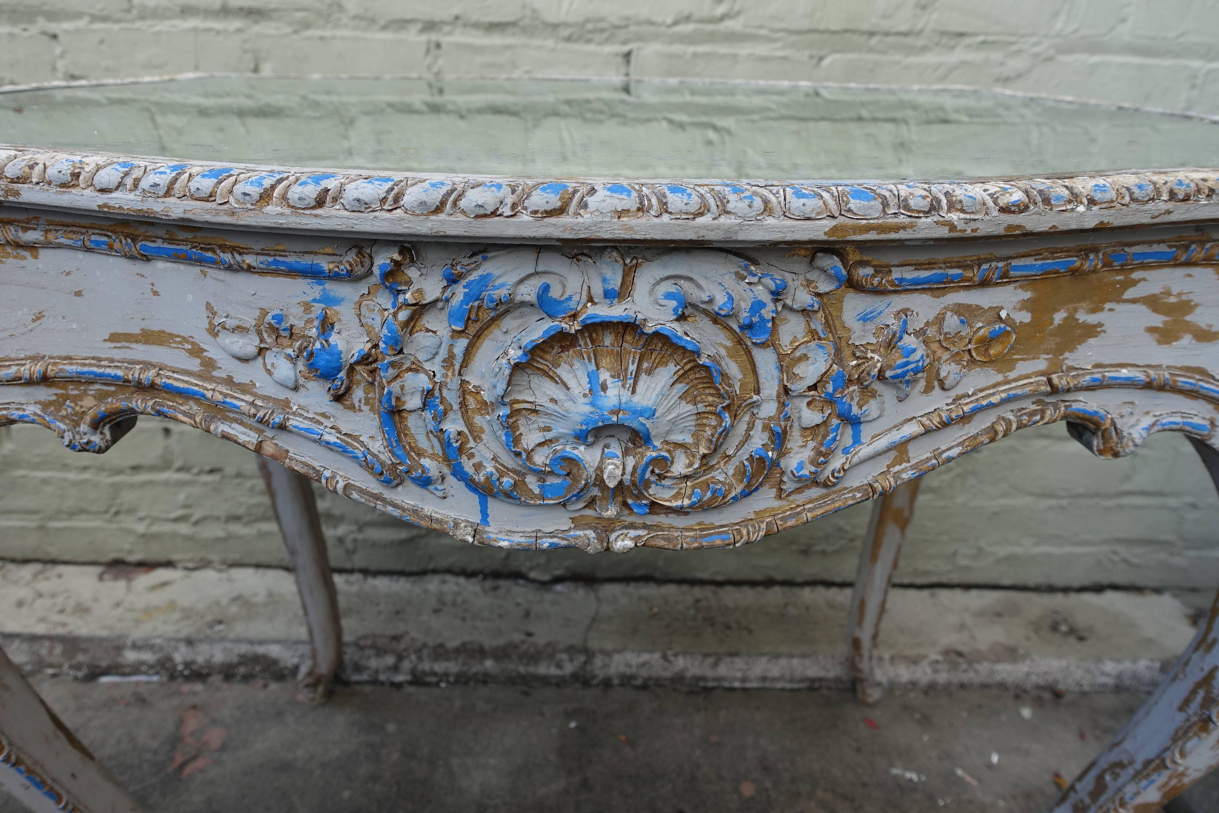 19th Century French Painted Table 2