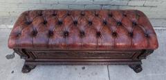 19th Century Italian Renaissance Style Walnut Cassone