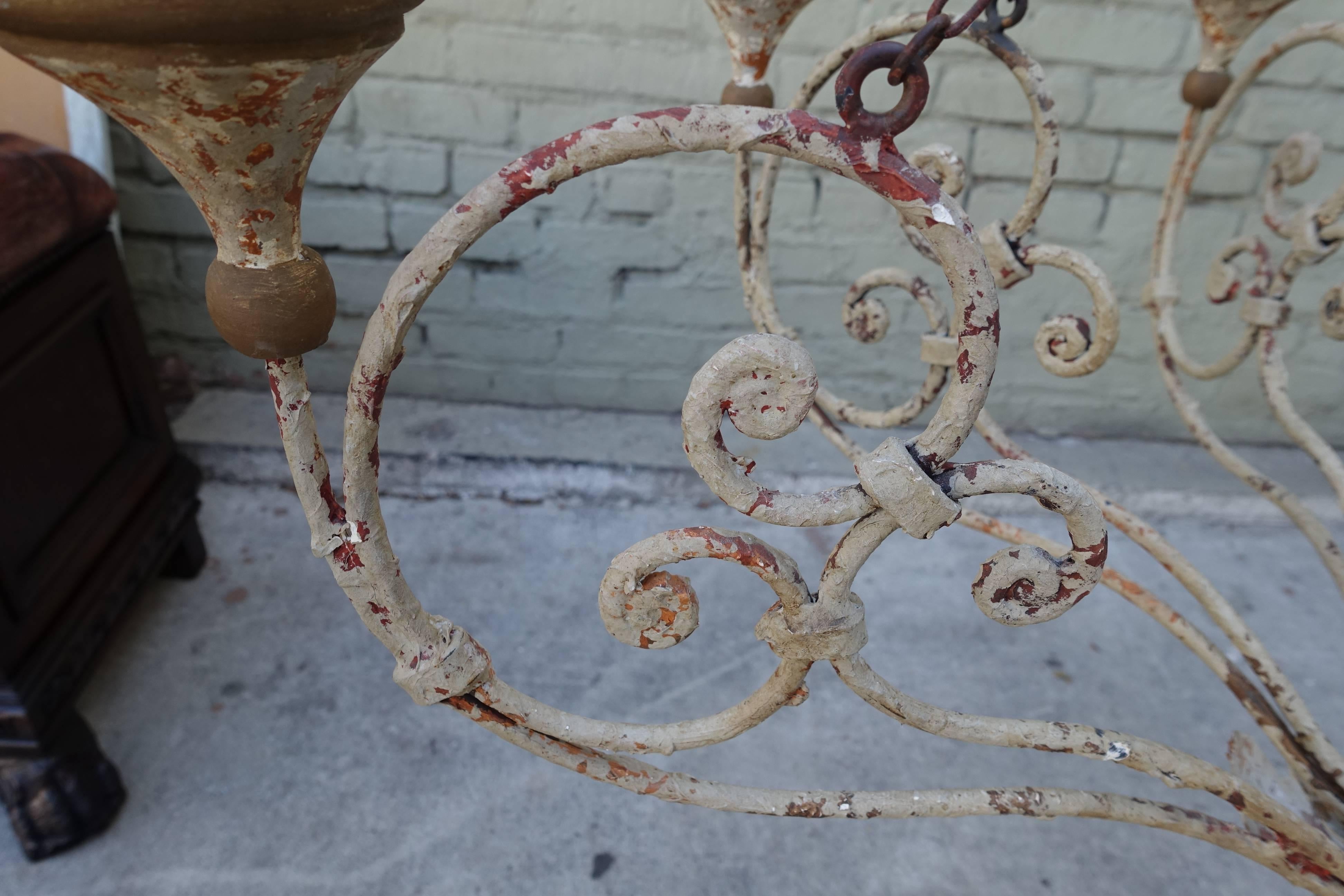 Painted Rivoli Chandelier by Niermann Weeks