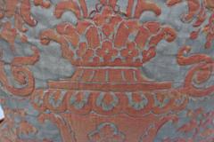 Pair of Unique Quilted Fortuny Pillows