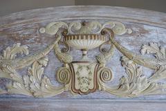 Italian Neoclassical Style Painted Headboard