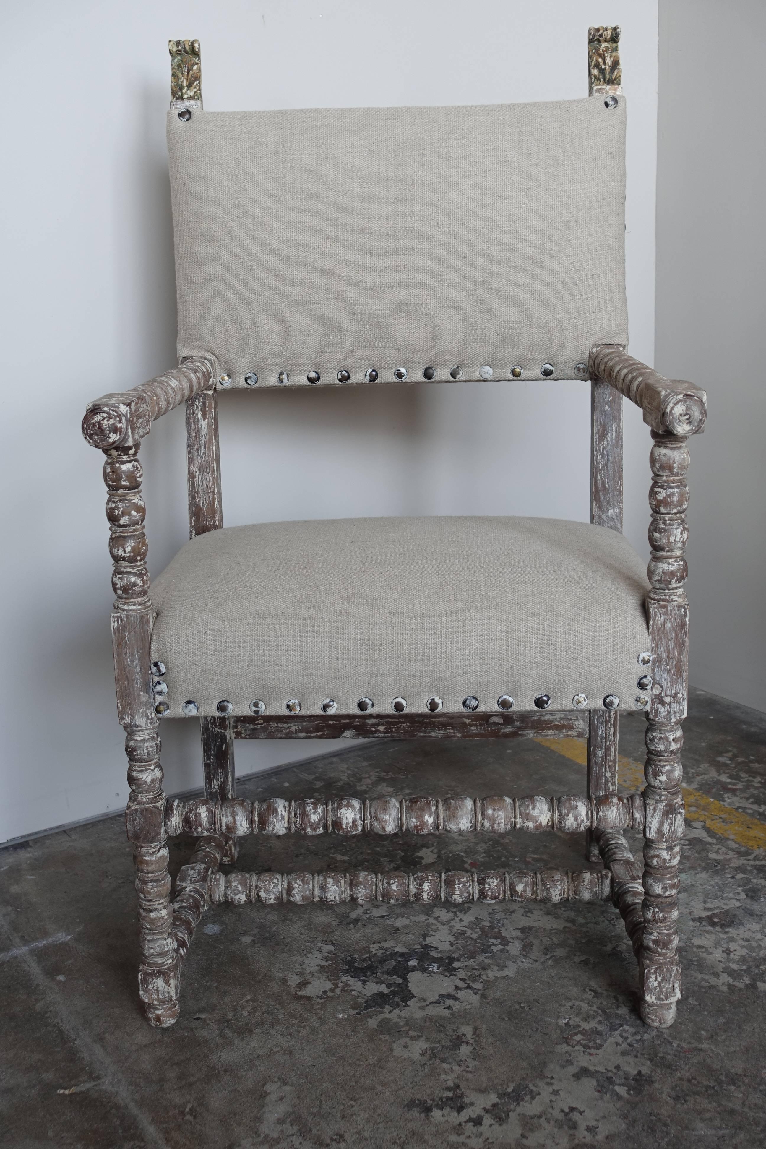 Neoclassical Set of 12 Painted Swedish Dining Chairs, circa 1900