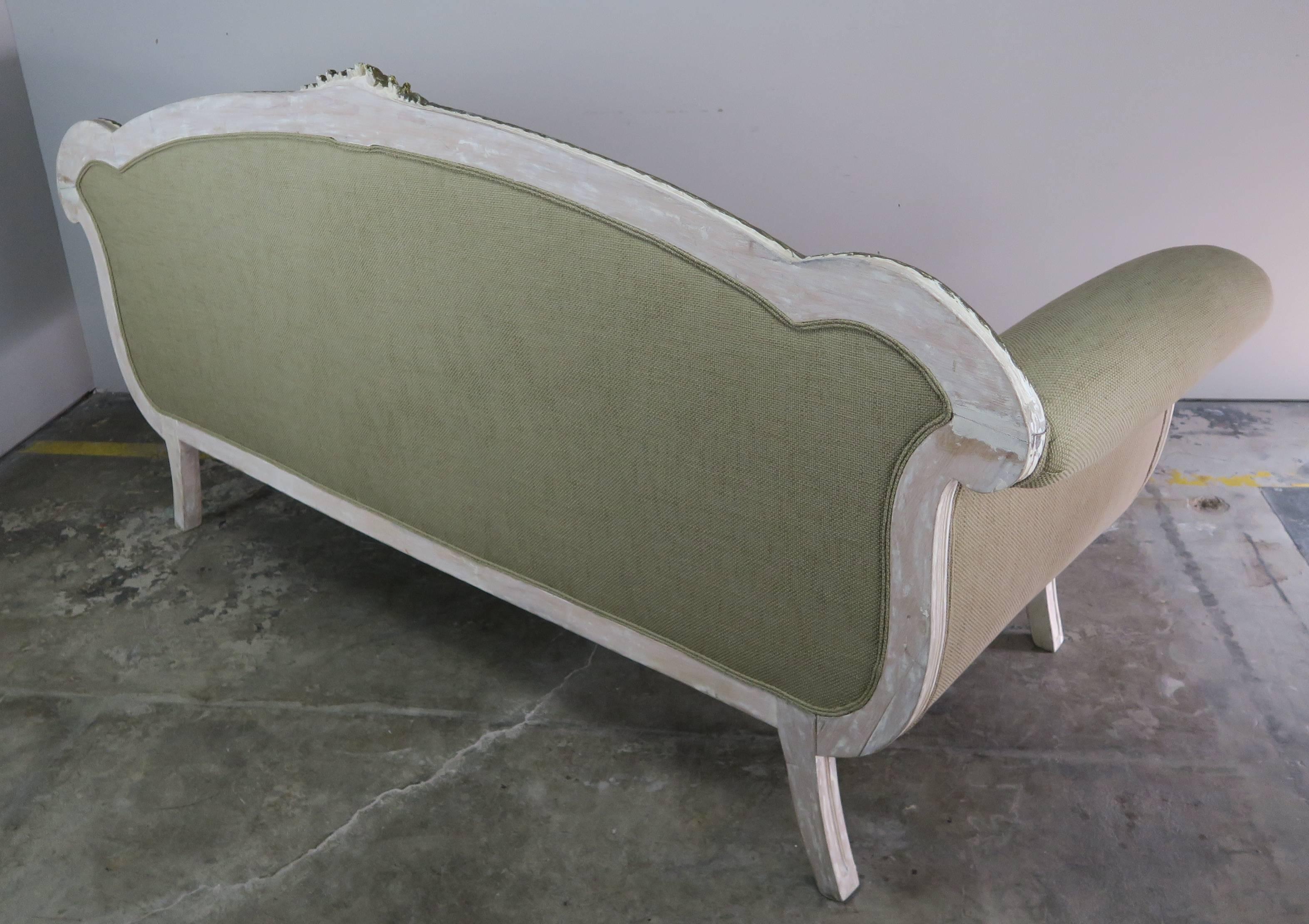 Mid-20th Century Italian Neoclassical Style Painted Sofa, circa 1930s