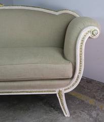 Italian Neoclassical Style Painted Sofa, circa 1930s