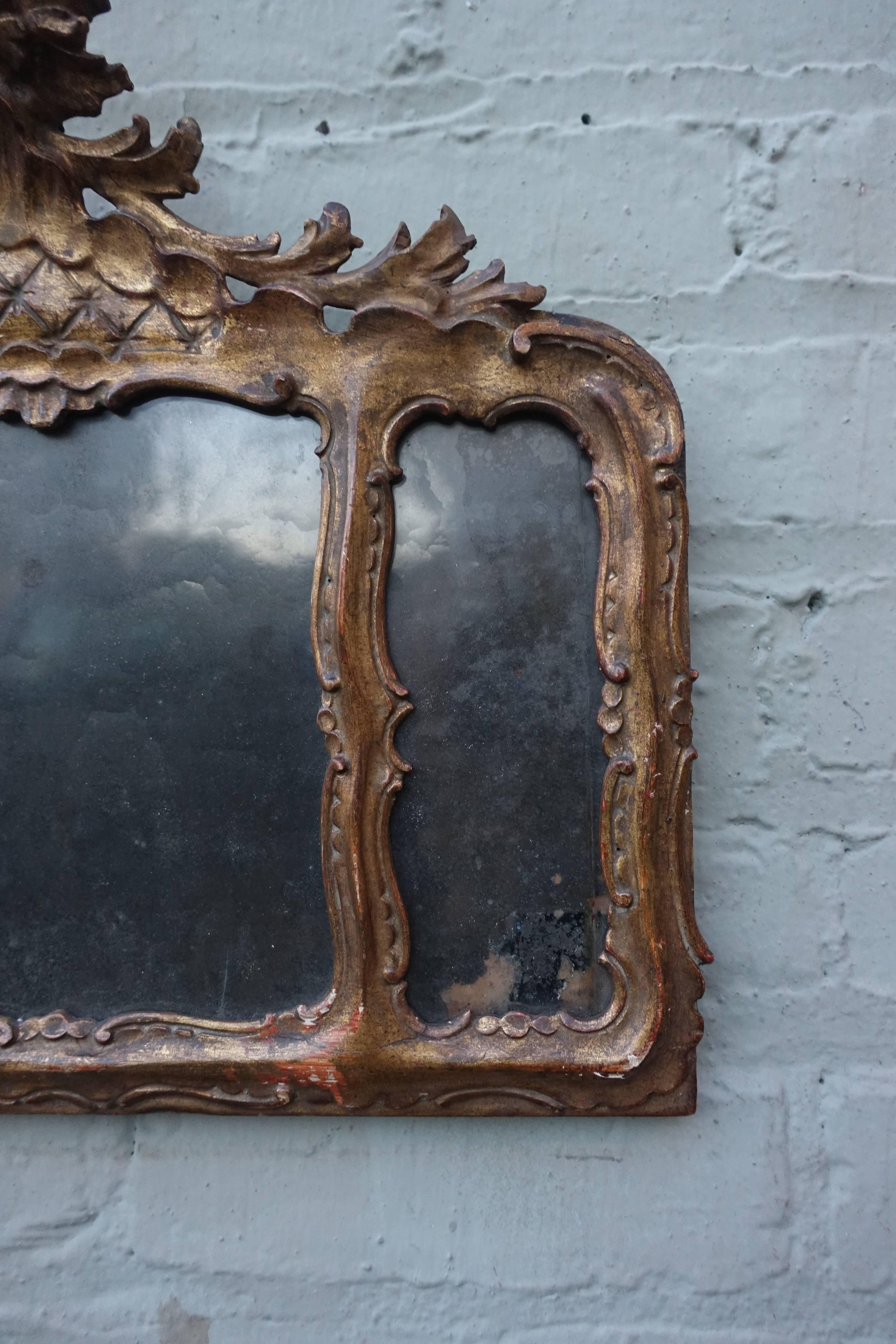 Gilt Pair of 19th Century French Mirrors
