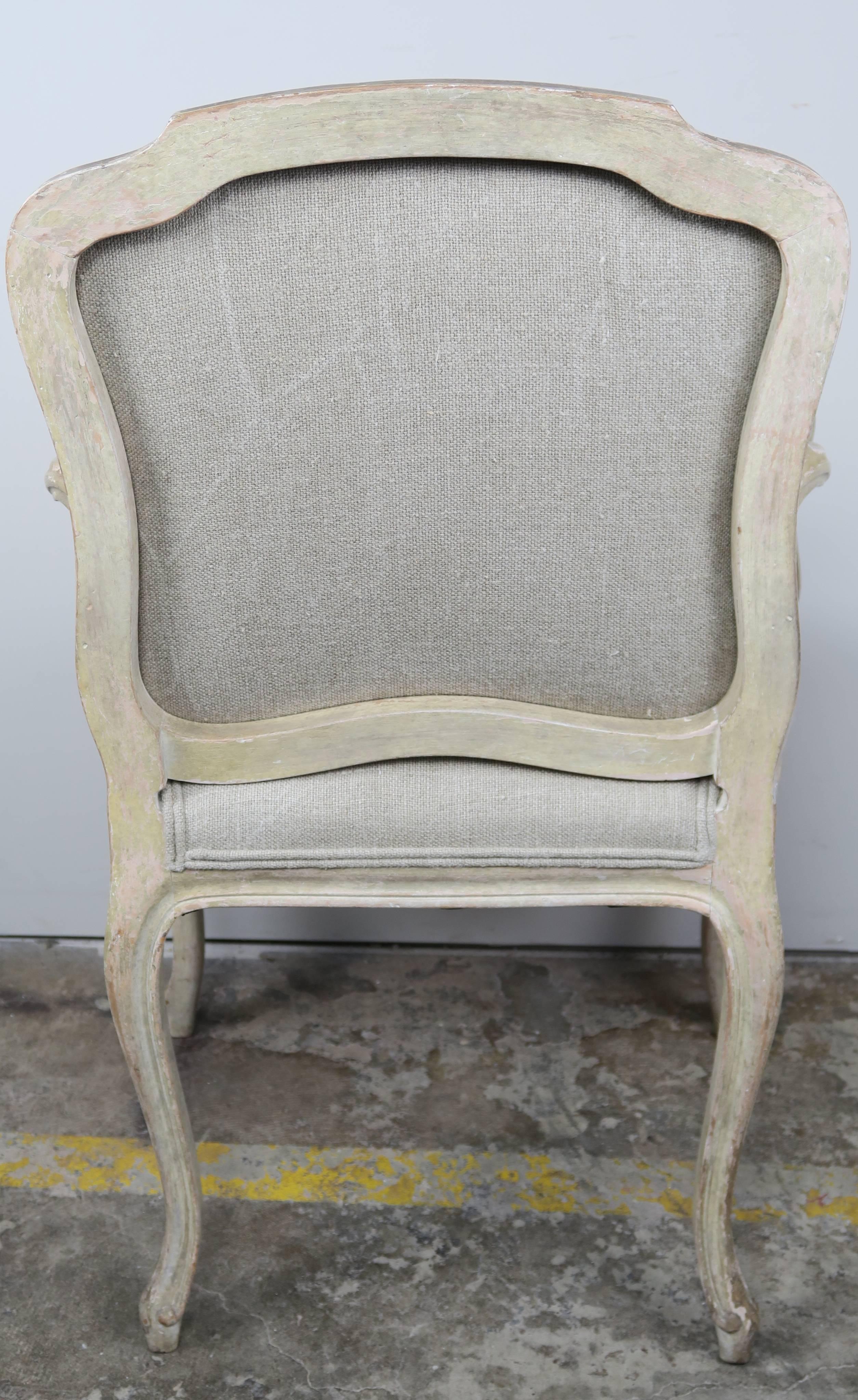 Set of Ten French Louis XV Style Dining Chairs 1