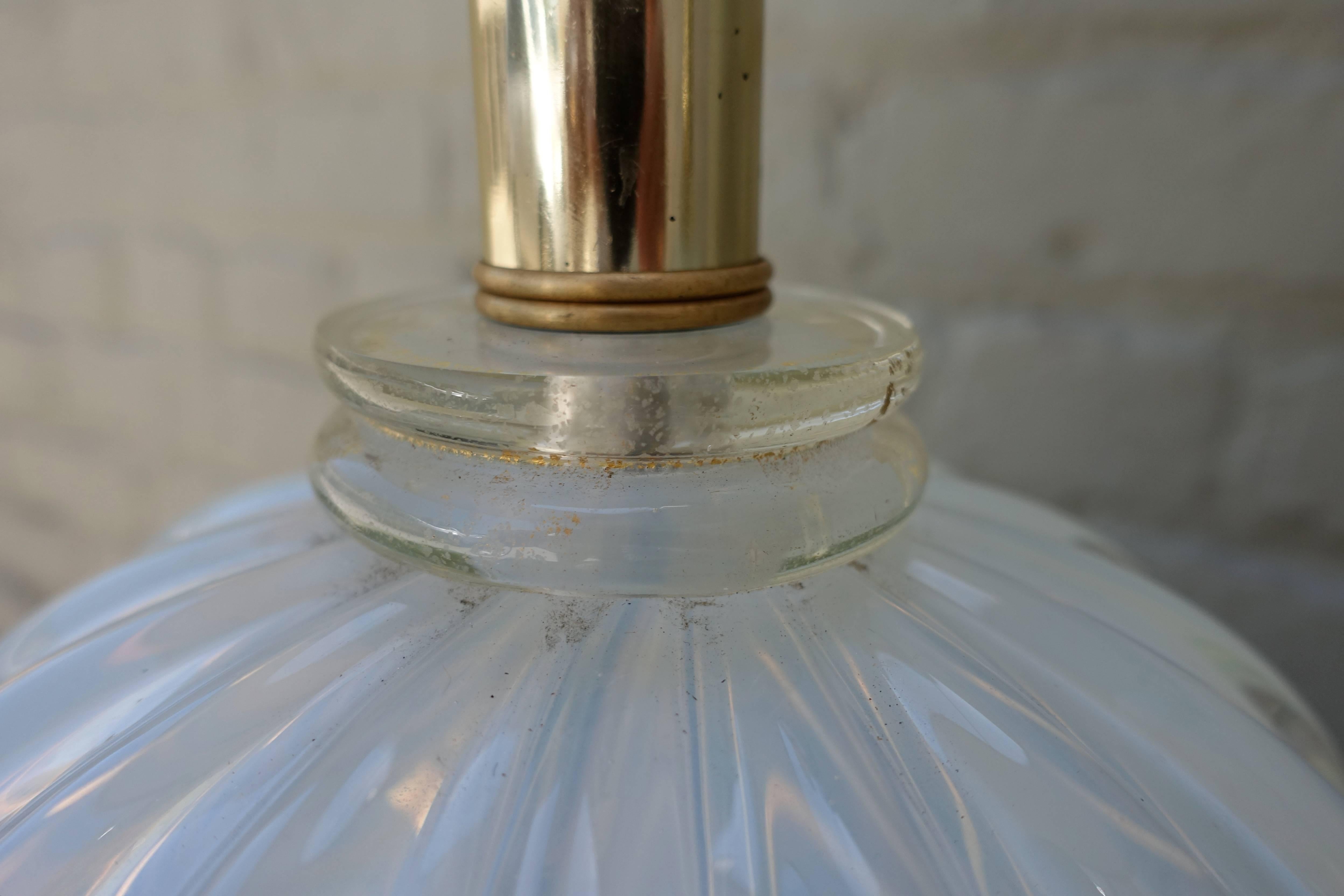 Murano Glass Pair of Murano Lamps