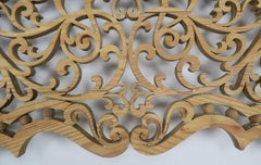 Carved Wood Scrolled Architectural Piece