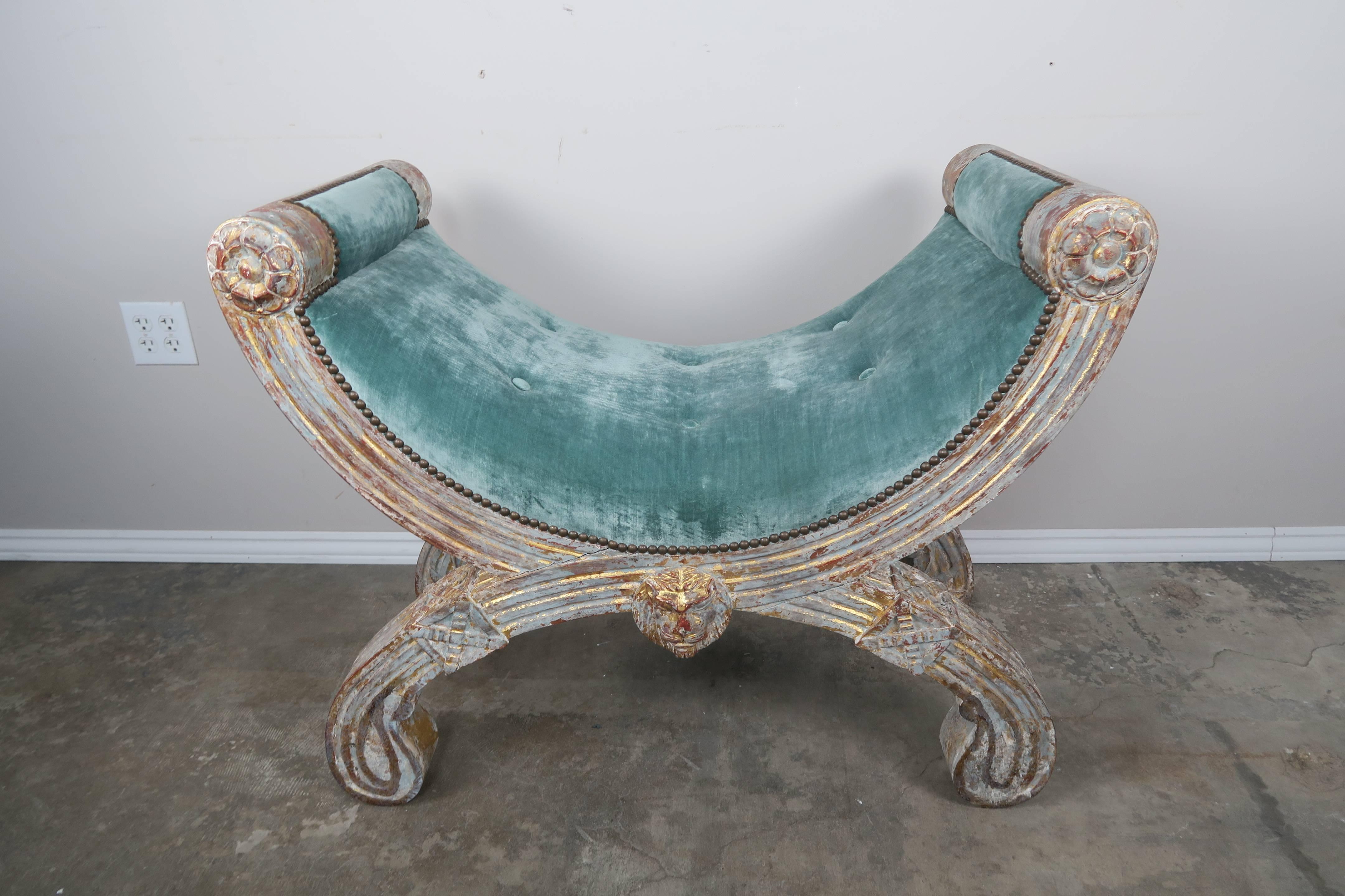 French carved giltwood 