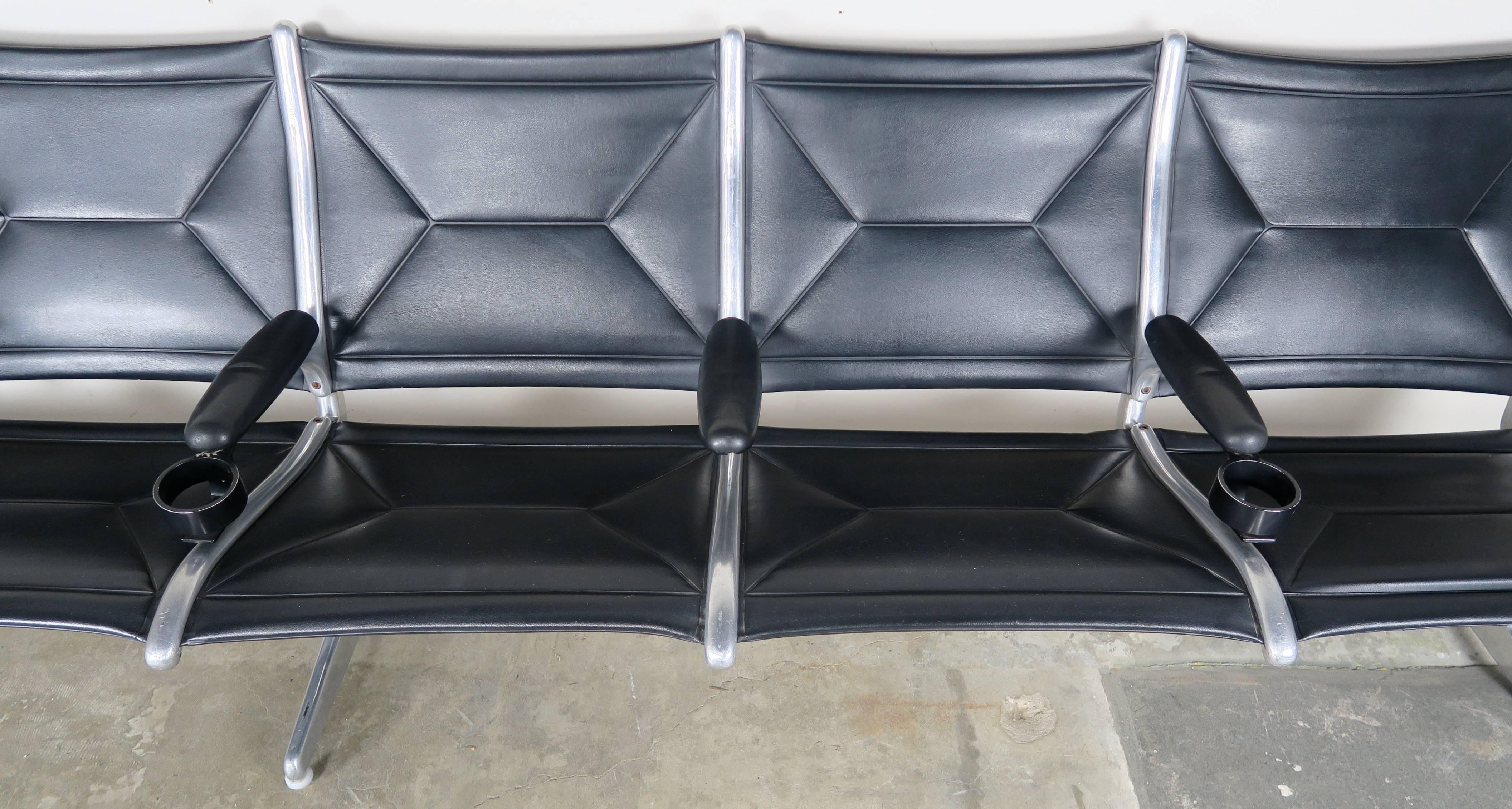 American Tandem Sling Airport Bench by Herman Miller