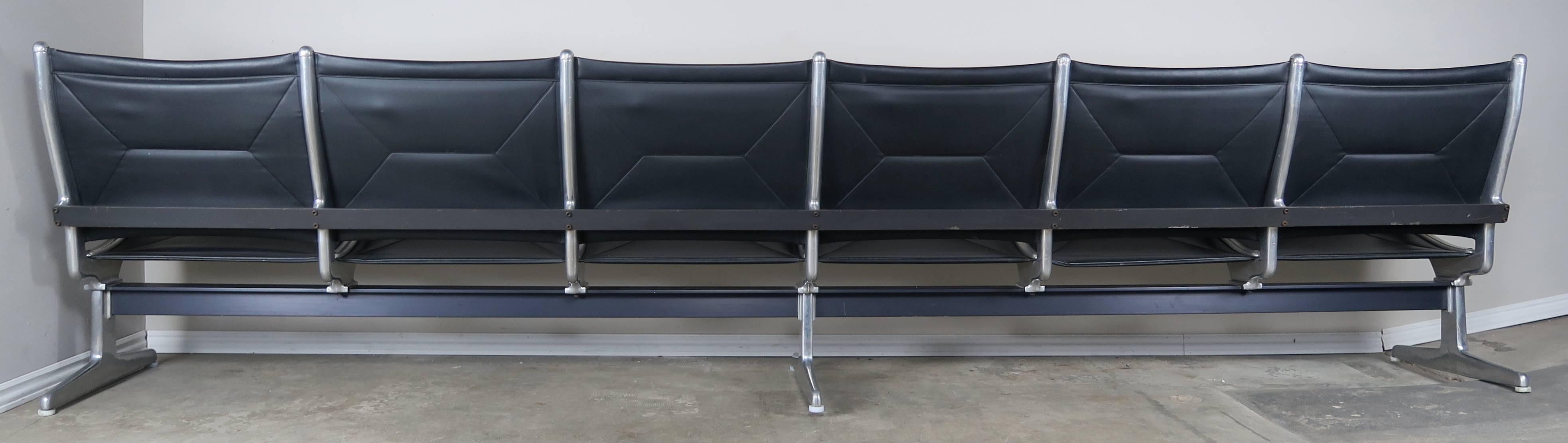 20th Century Tandem Sling Airport Bench by Herman Miller