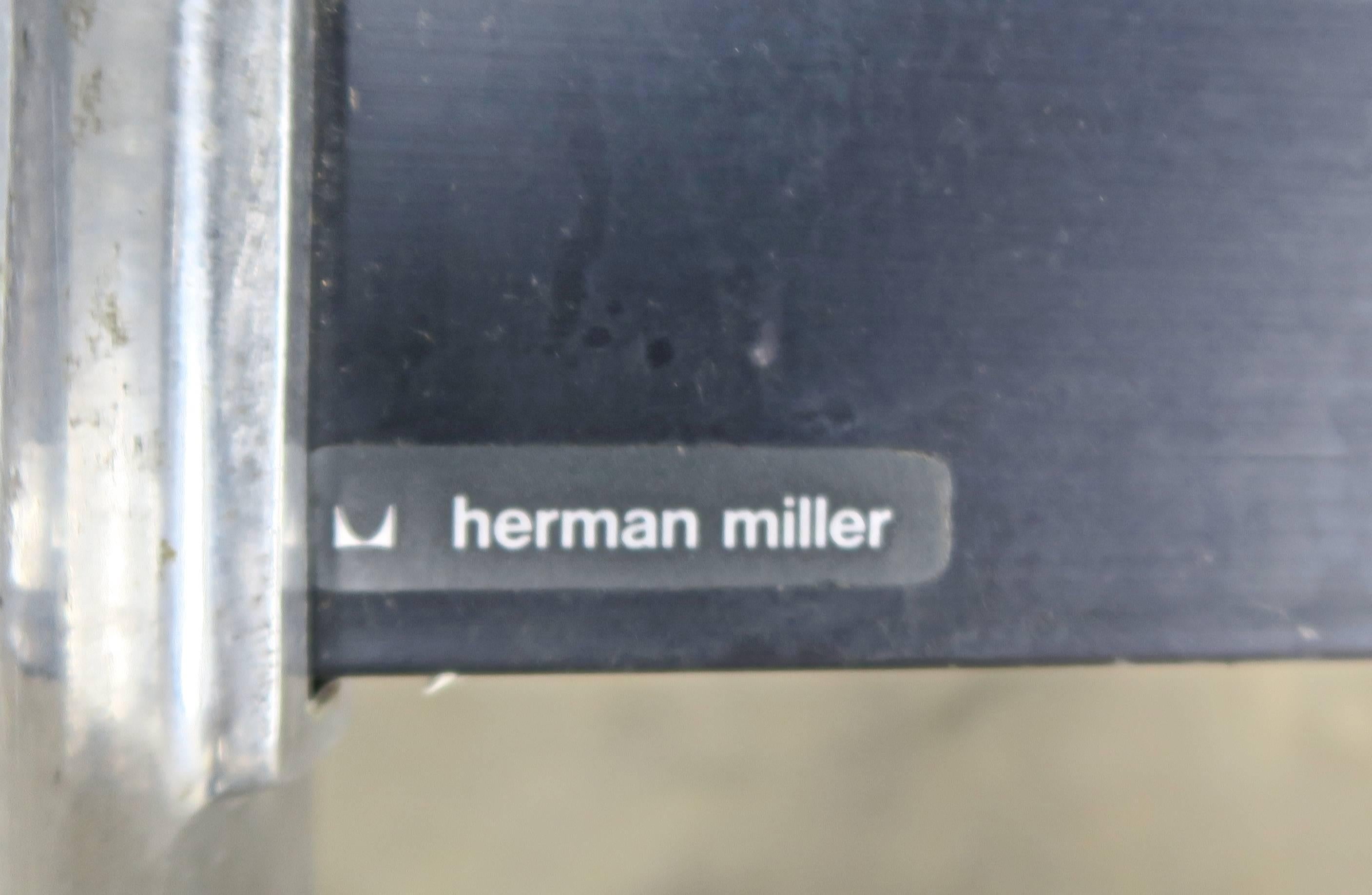 Aluminum Tandem Sling Airport Bench by Herman Miller