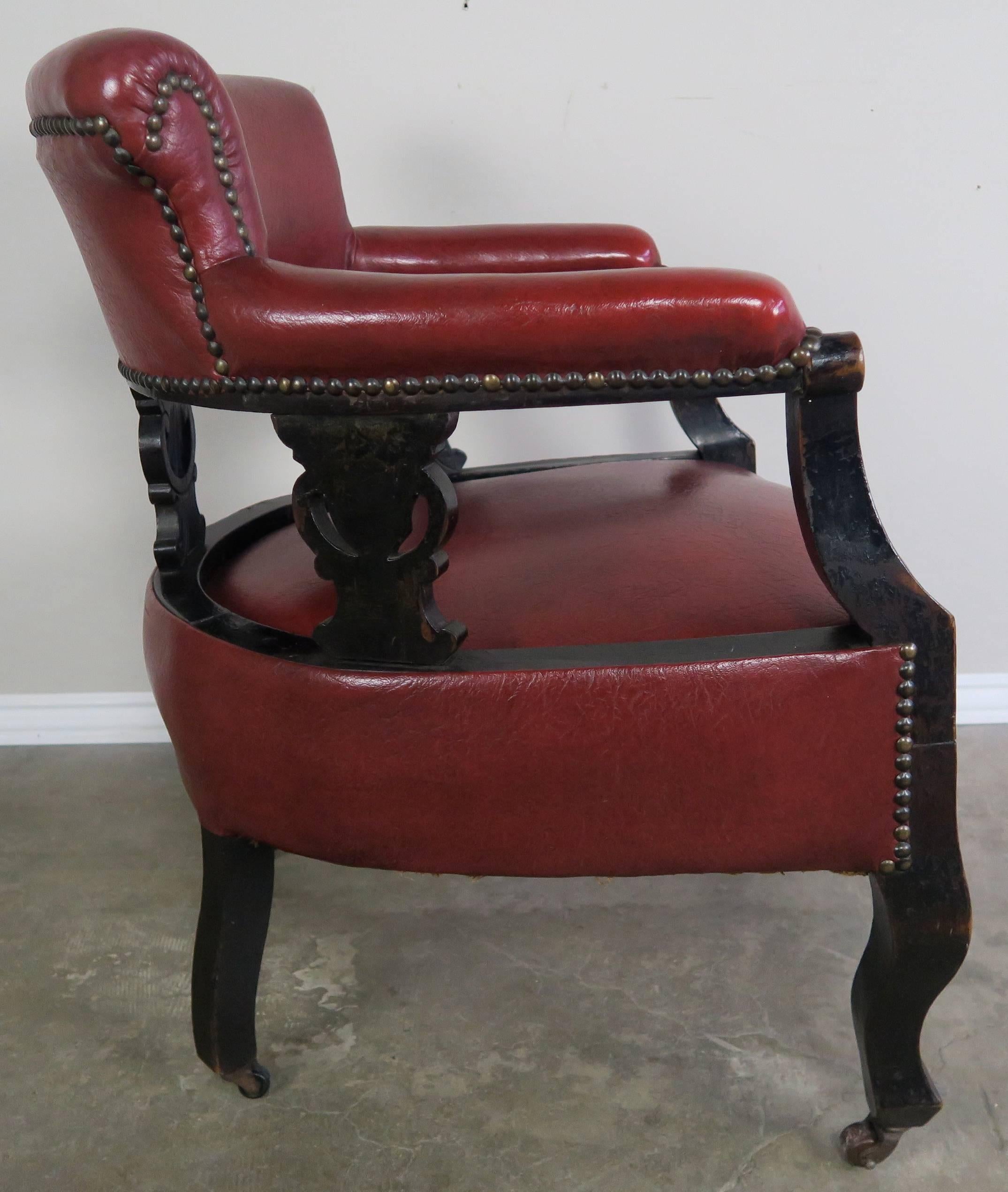 19th Century Victorian Antique Chairs, Pair 1