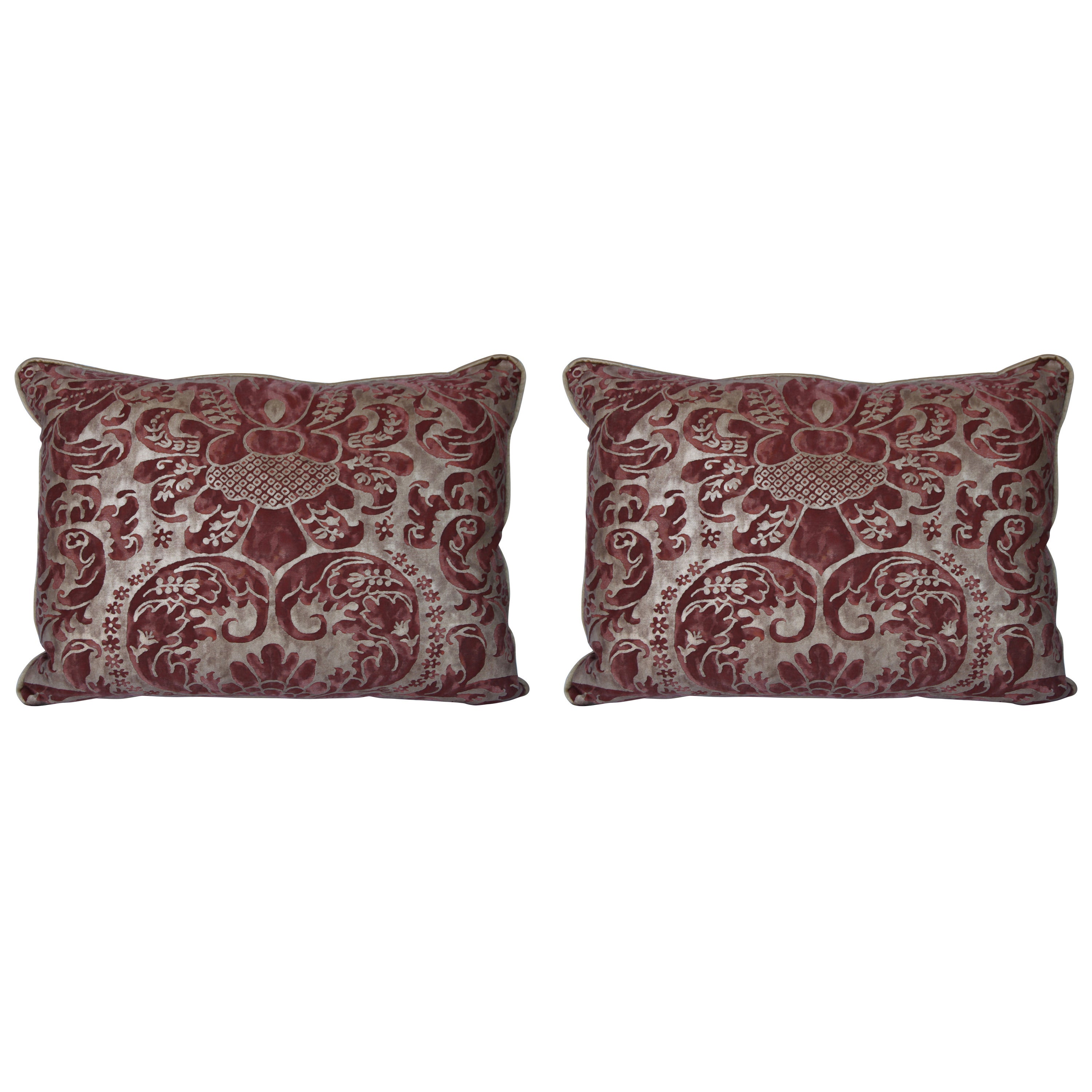 Pair of Caravaggio Fortuny Pillows