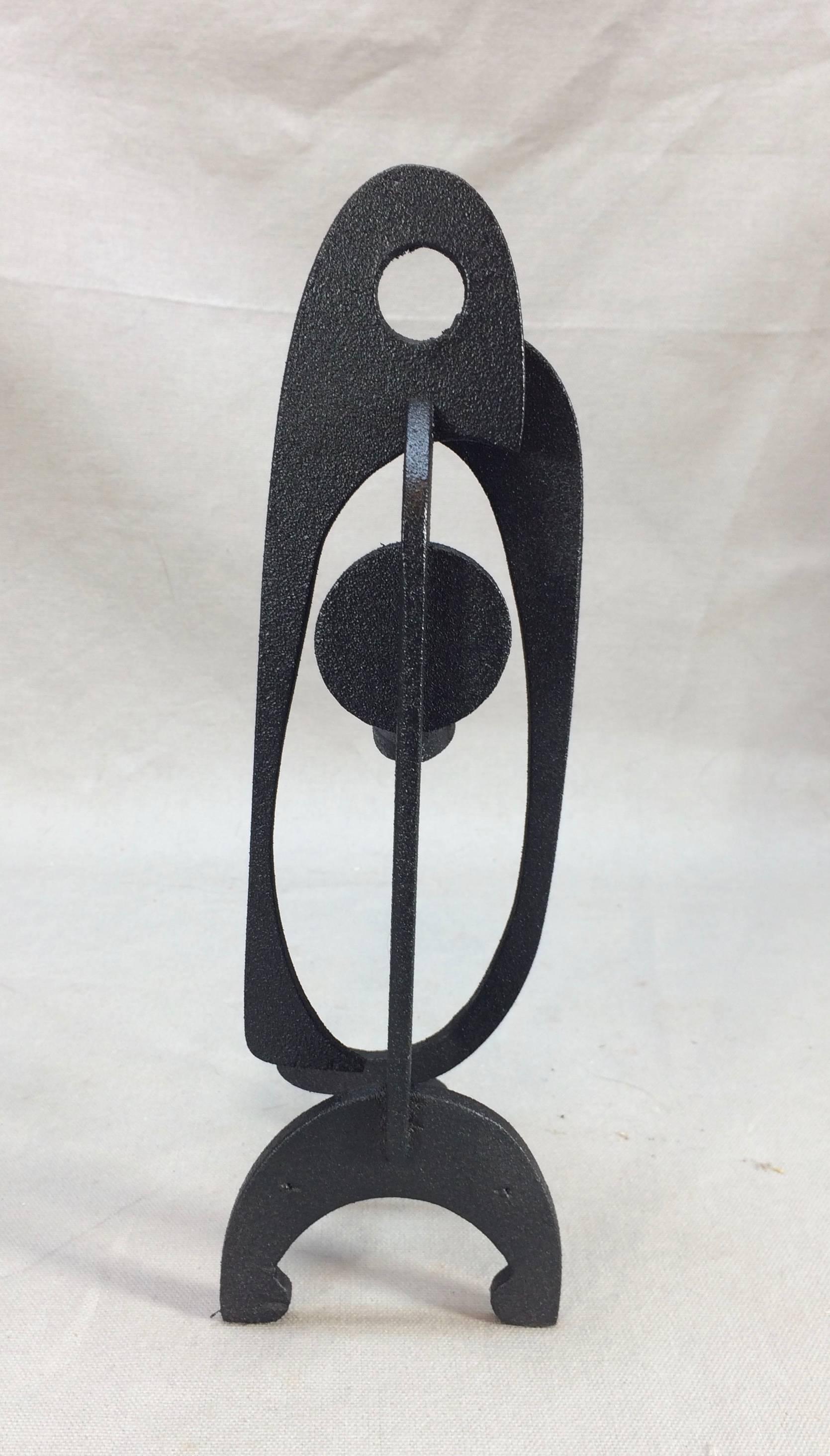 American Black Seed Abstract Sculpture by Adam Henderson
