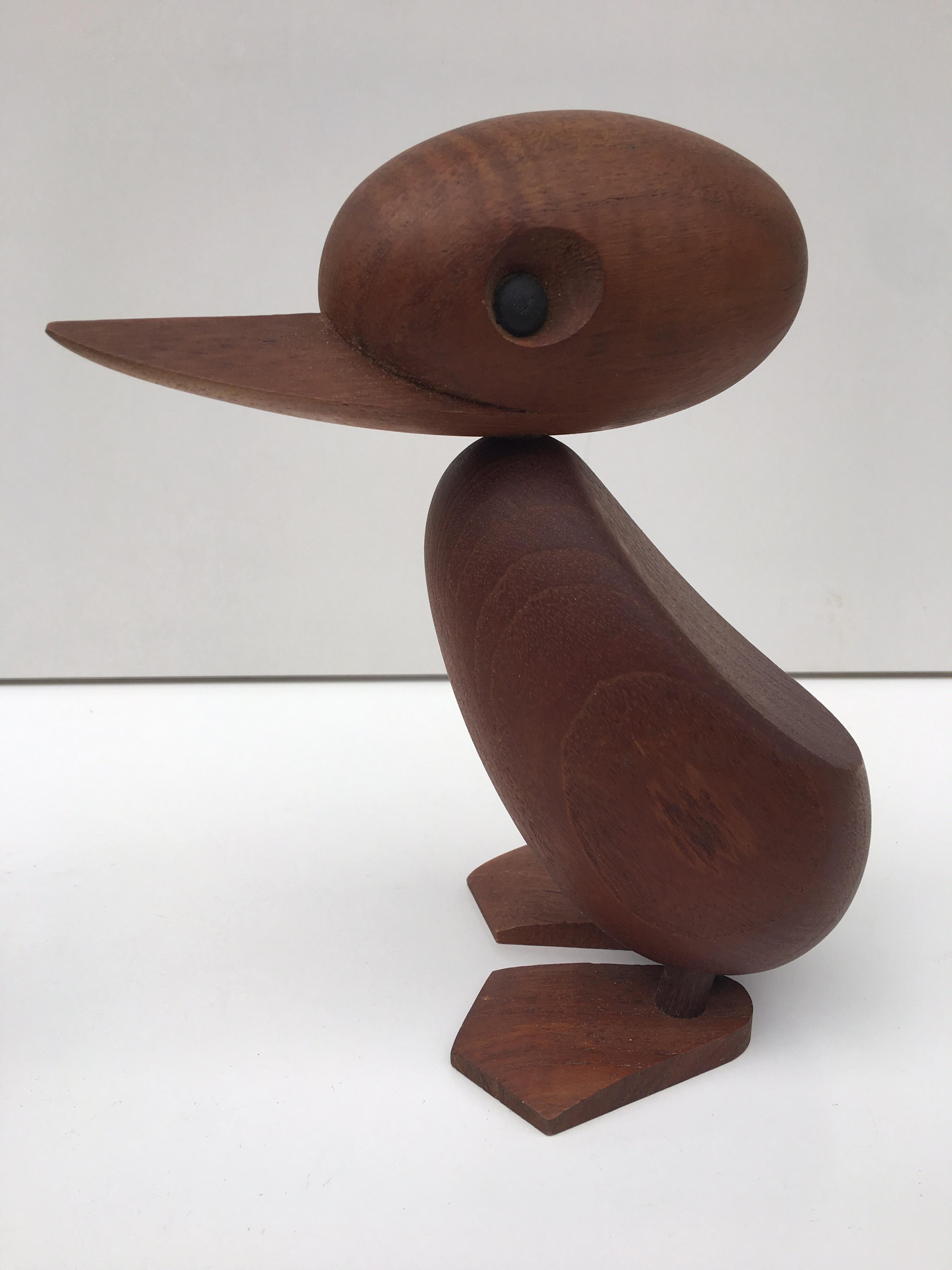 Hans Bolling for Torben & Orskov & Company teak duck mother and ducklings. Each piece marked. Beyond cute!!!