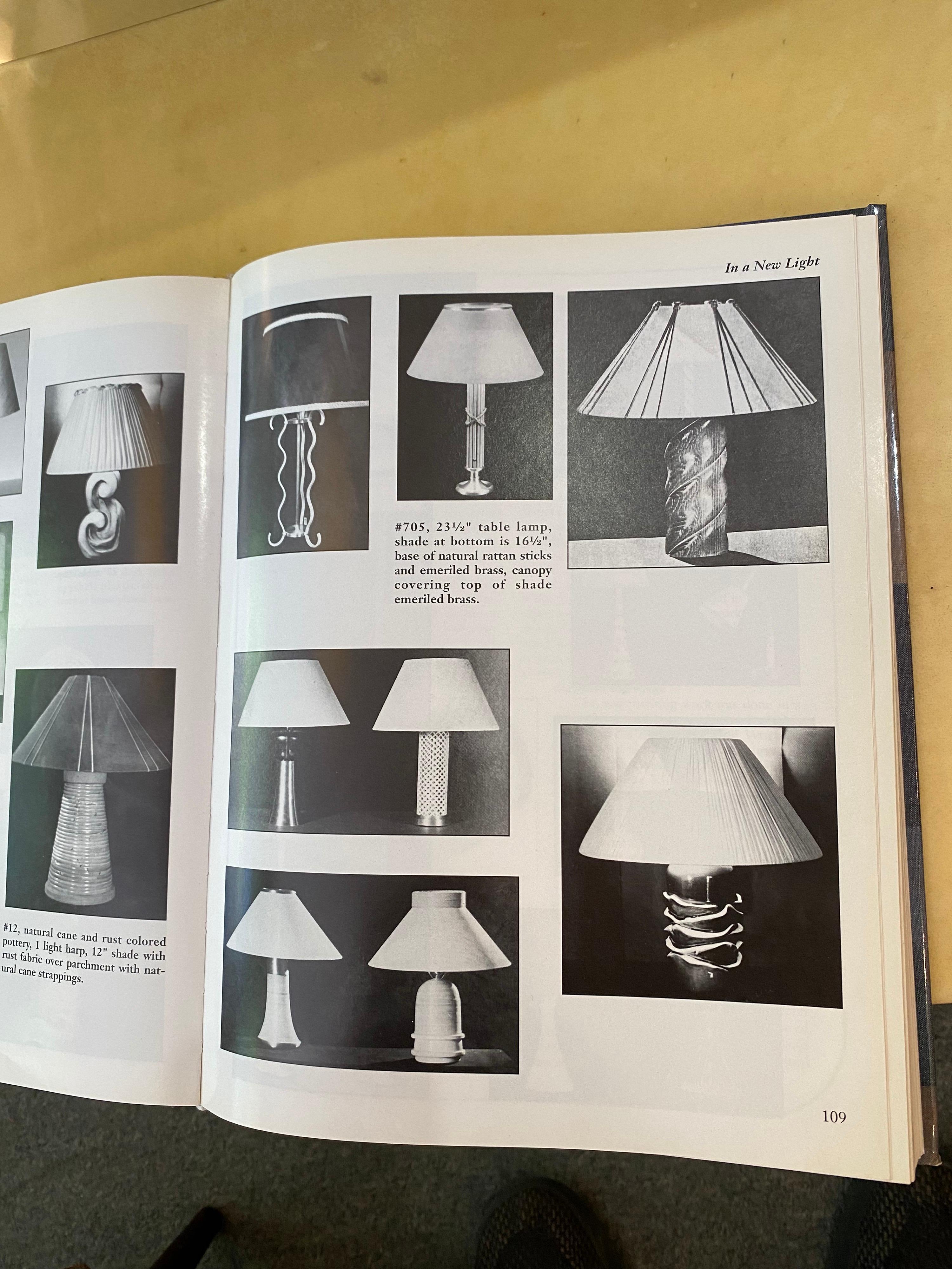 Russel Wright, gedrechselte Holz-Tischlampe von Fairmont Lamps im Angebot 5