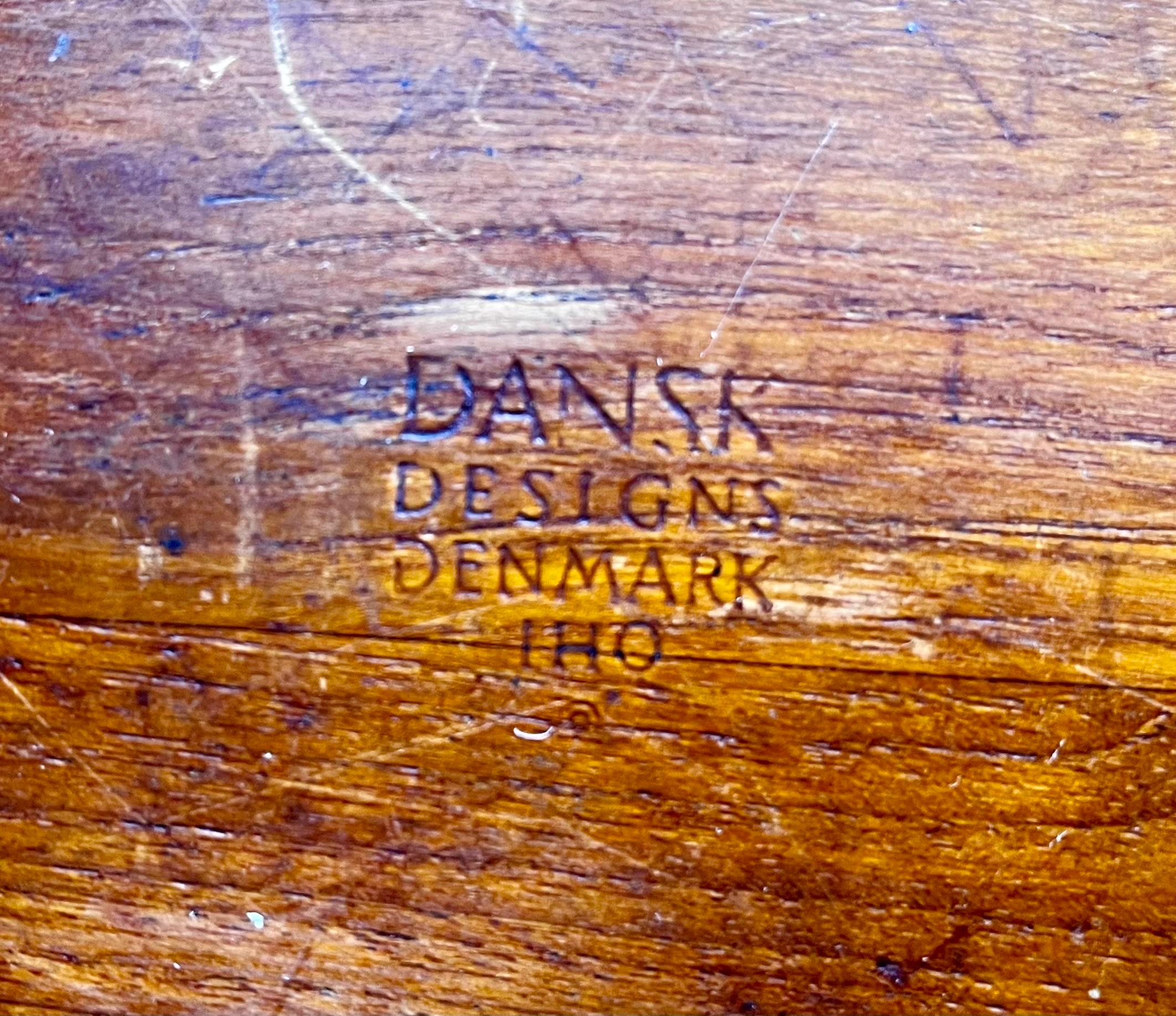 Sculptural Staved Teak Bowl by Jens Quistgaard for Dansk For Sale 8