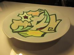 Gouda Plate Artistique Flora #1503