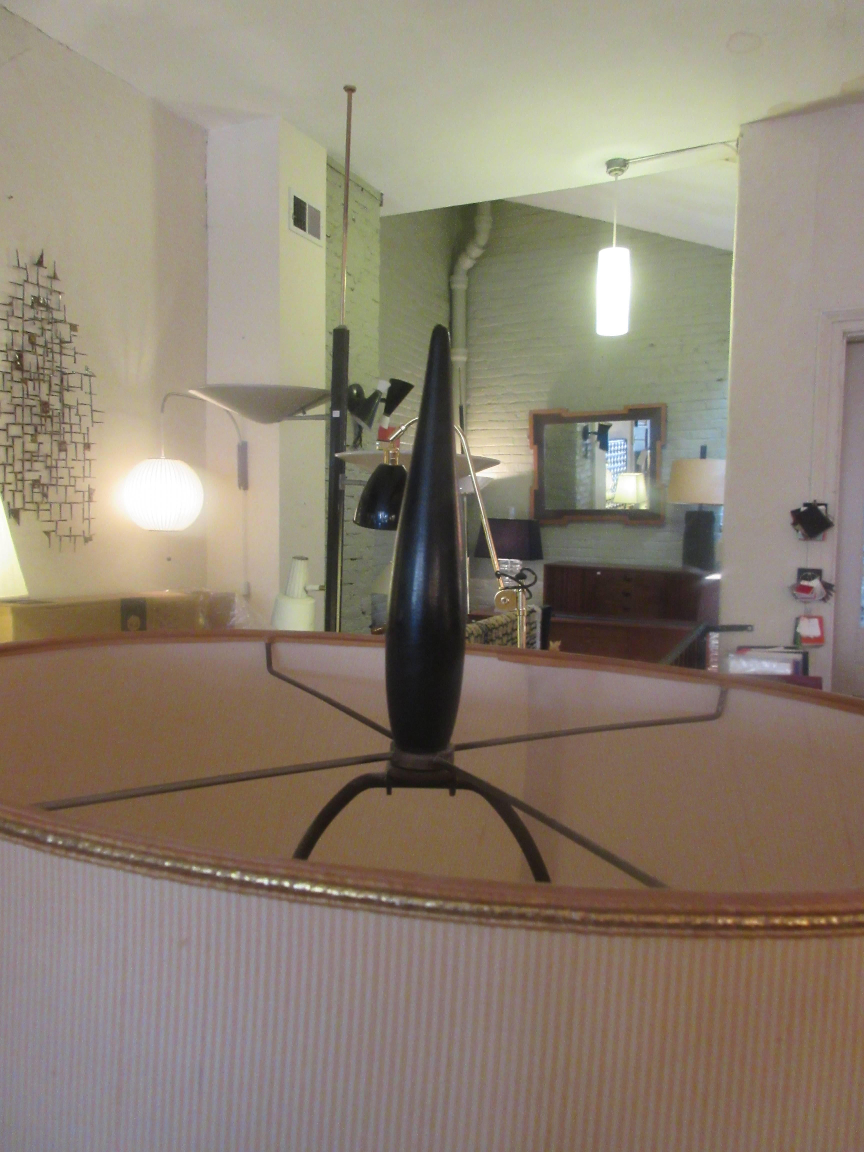 Mid-Century Modern Hieftz Abstract Sculpture Lamp