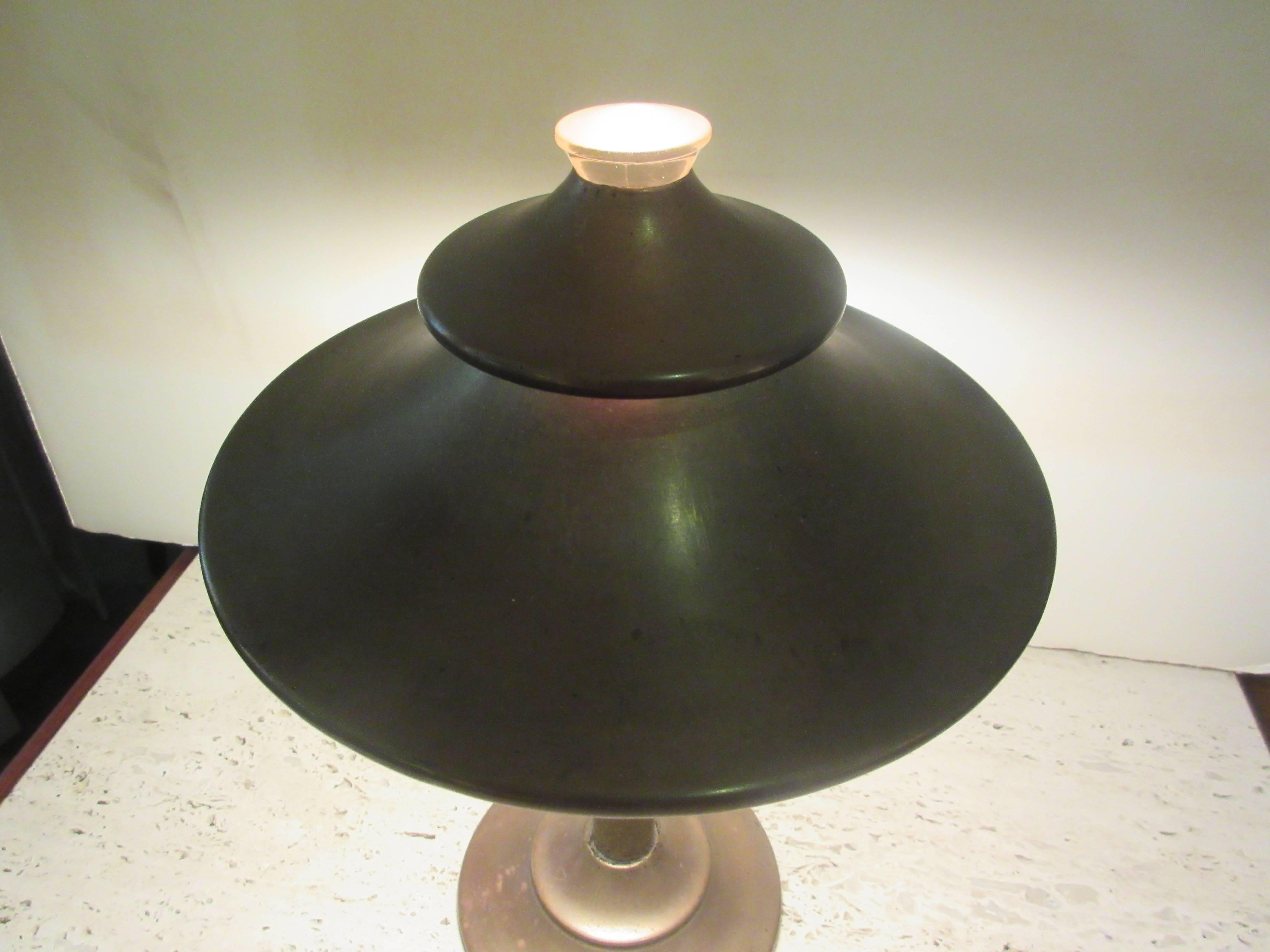 Machine Age KEM Weber Pagoda Lamp / The Miller Lamp Company