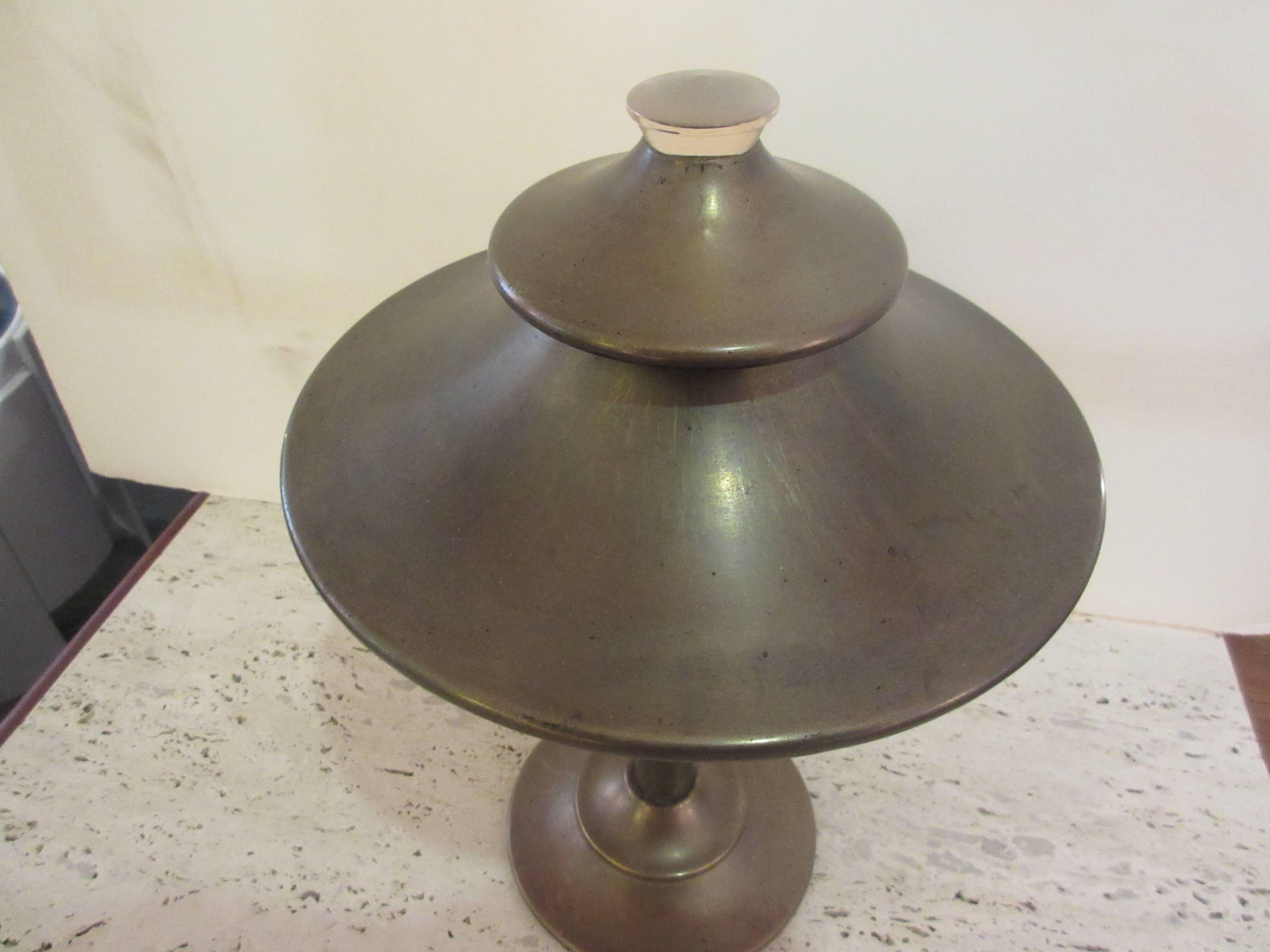 20th Century KEM Weber Pagoda Lamp / The Miller Lamp Company