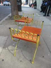 Arthur Umanoff pair of matched Granada Series Stools by Shaver-Howard