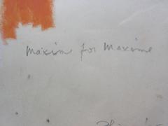 Originalporträt von Maxine de la Falaise:: 1958:: von Bernard Pfriem