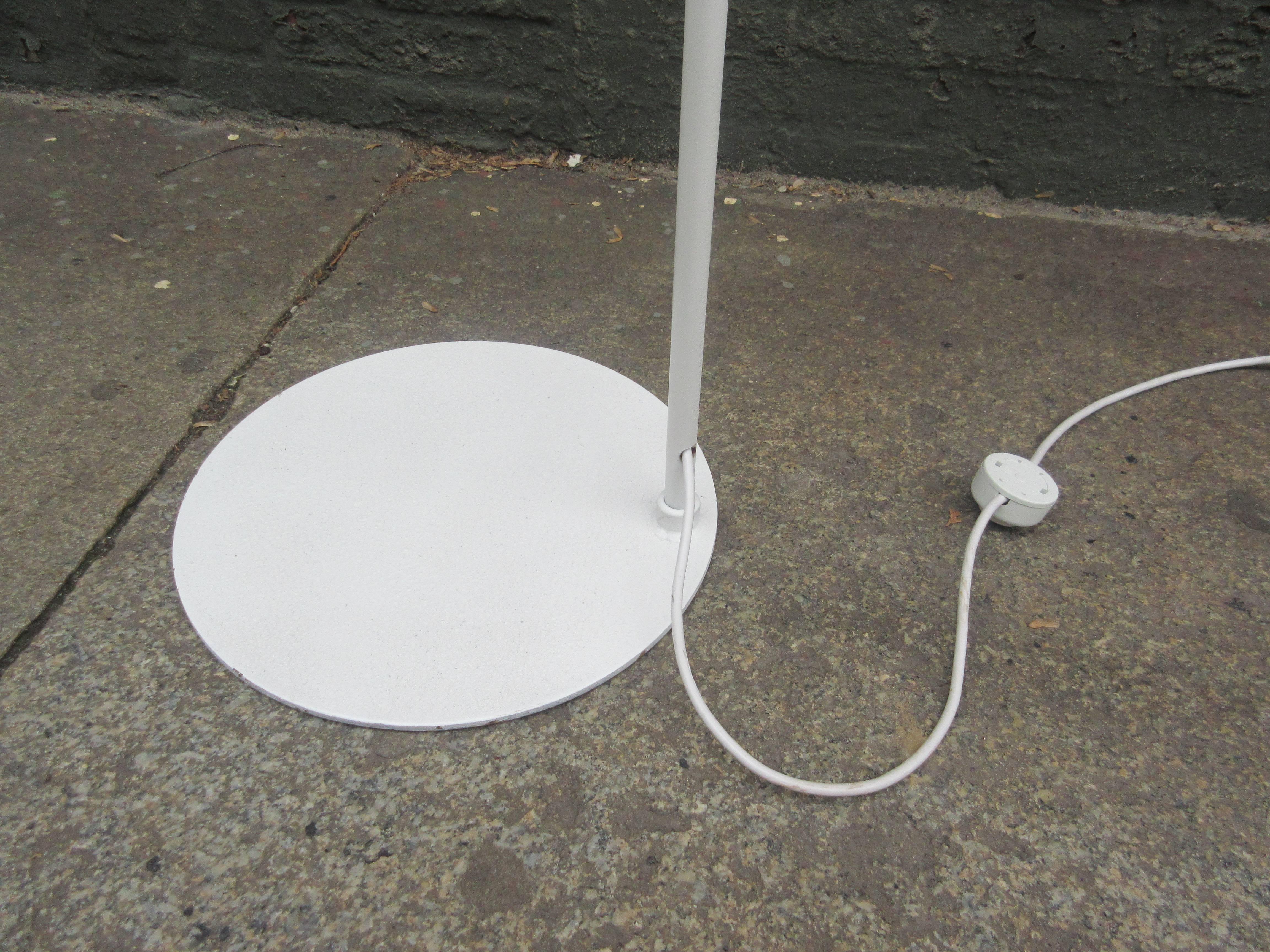 Italian Joe Colombo Large-Scale Adjustable Floor Lamp