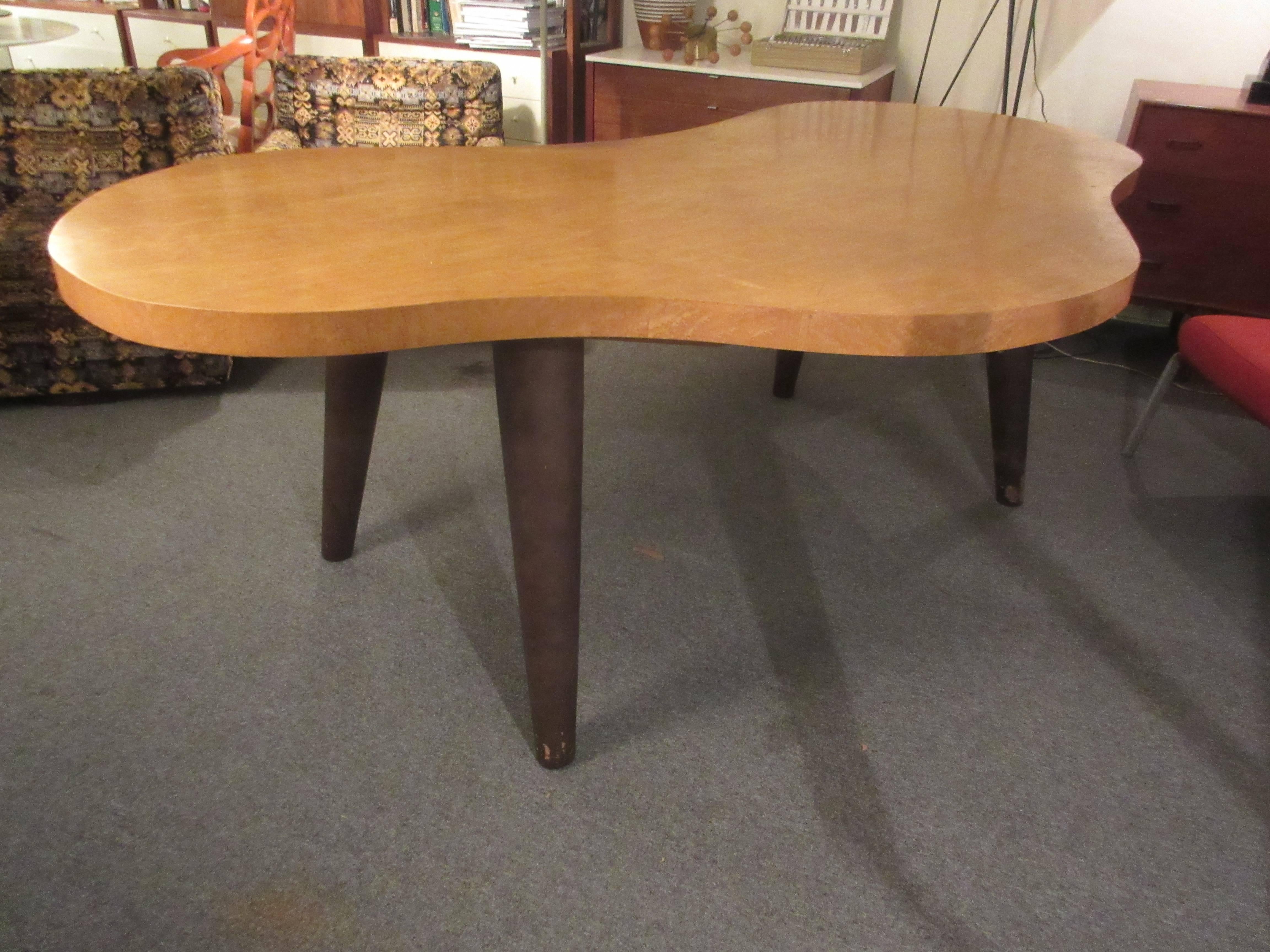 Mid-Century Modern Joseph Urban Amoeba Dining or Executive Table or Desk 