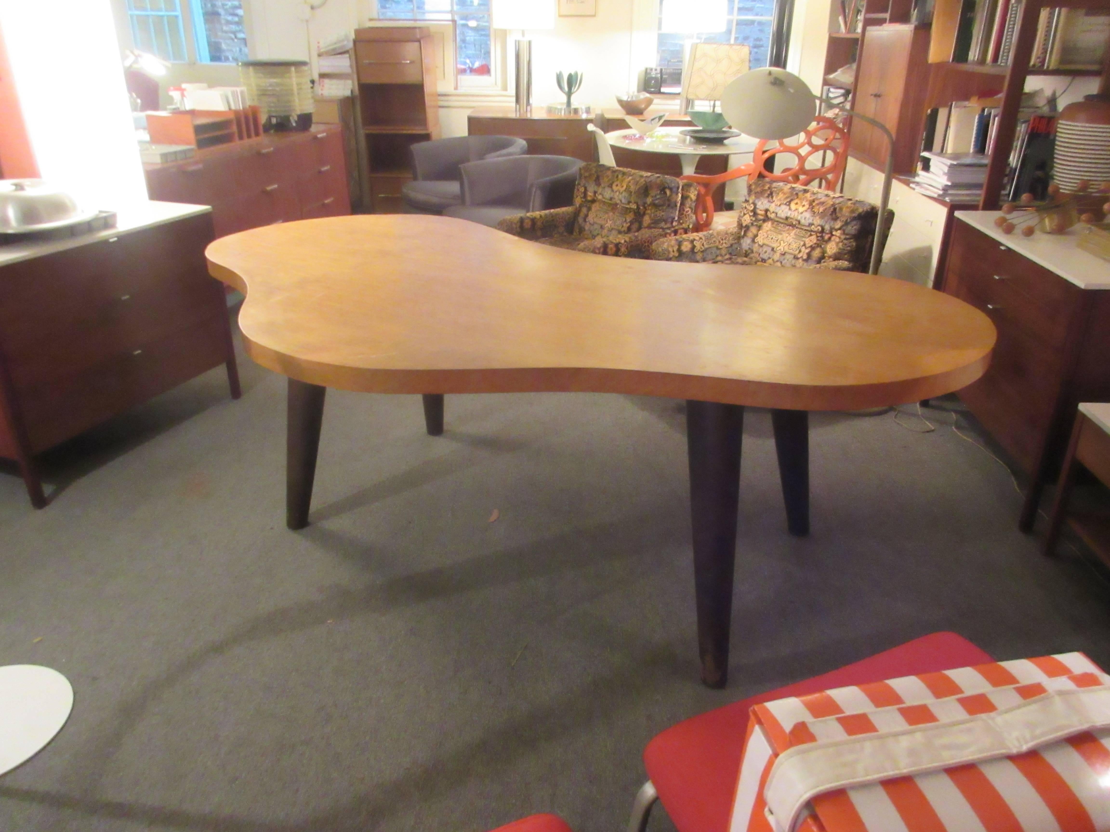 Mid-20th Century Joseph Urban Amoeba Dining or Executive Table or Desk 