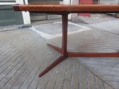 Danish Rectangular Teak Dining Table or Splayed Leg- 1 Leaf